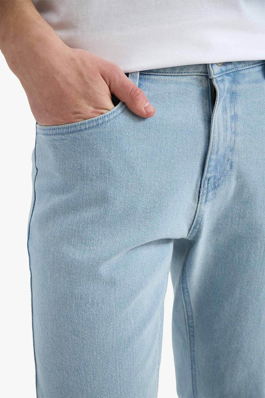 DeFacto E1936AX Erkek Jean Pantolon - Açık Mavi