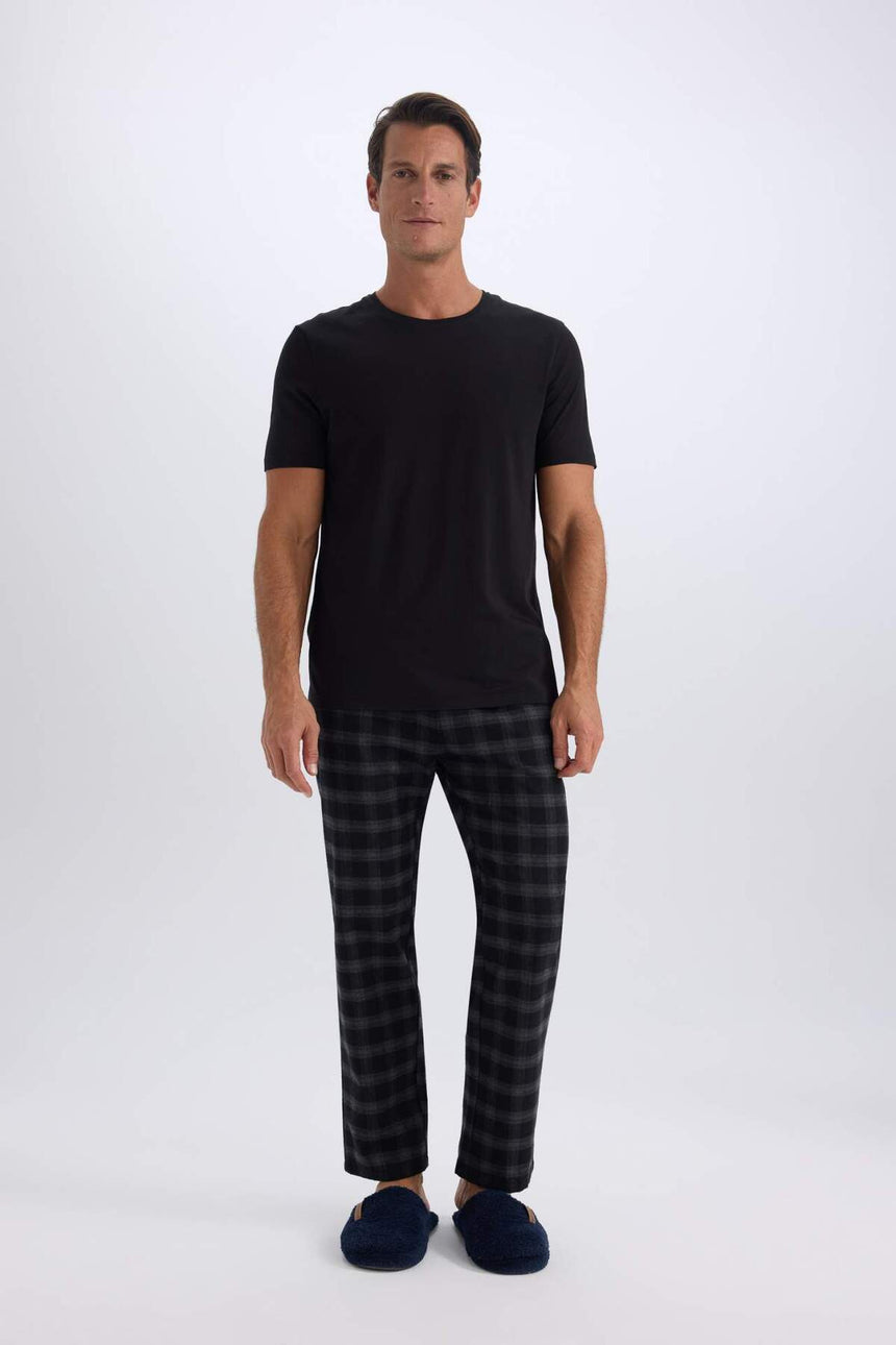 Defacto Erkek Woven Bottoms C6119Ax - Siyah