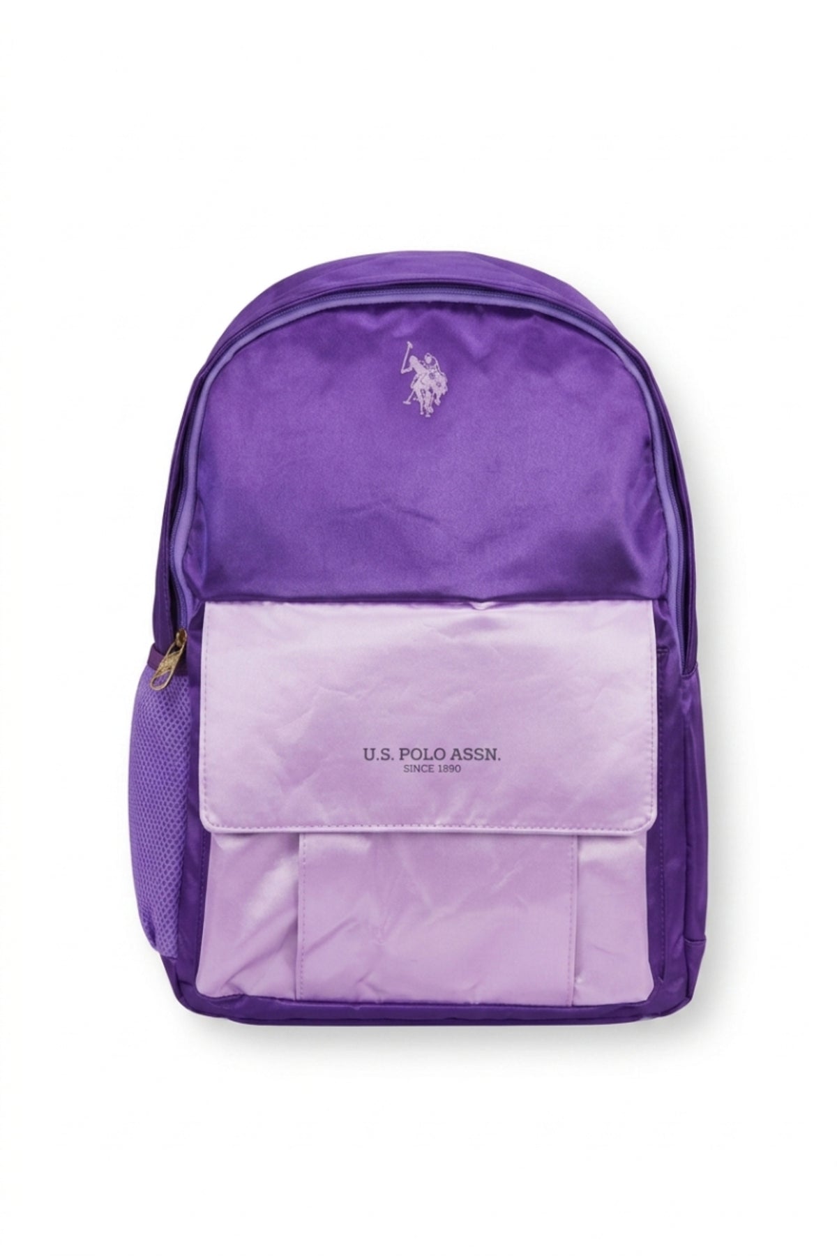 U.S. Polo Assn. Kız Çocuk Okul Çantası PLCAN26103 - Mor/Pembe