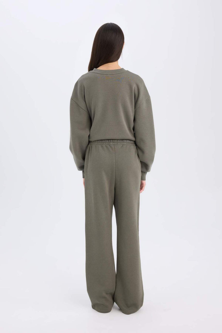 Defacto Kadın Trousers B8571Ax - Açık Haki Yeşili