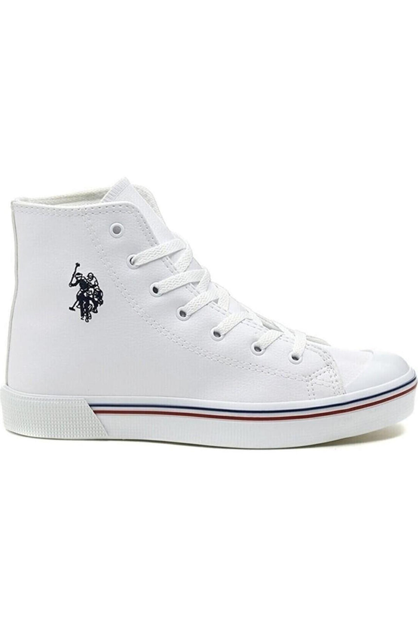 U.S. Polo Assn. Penelope High Erkek Sneaker - Beyaz