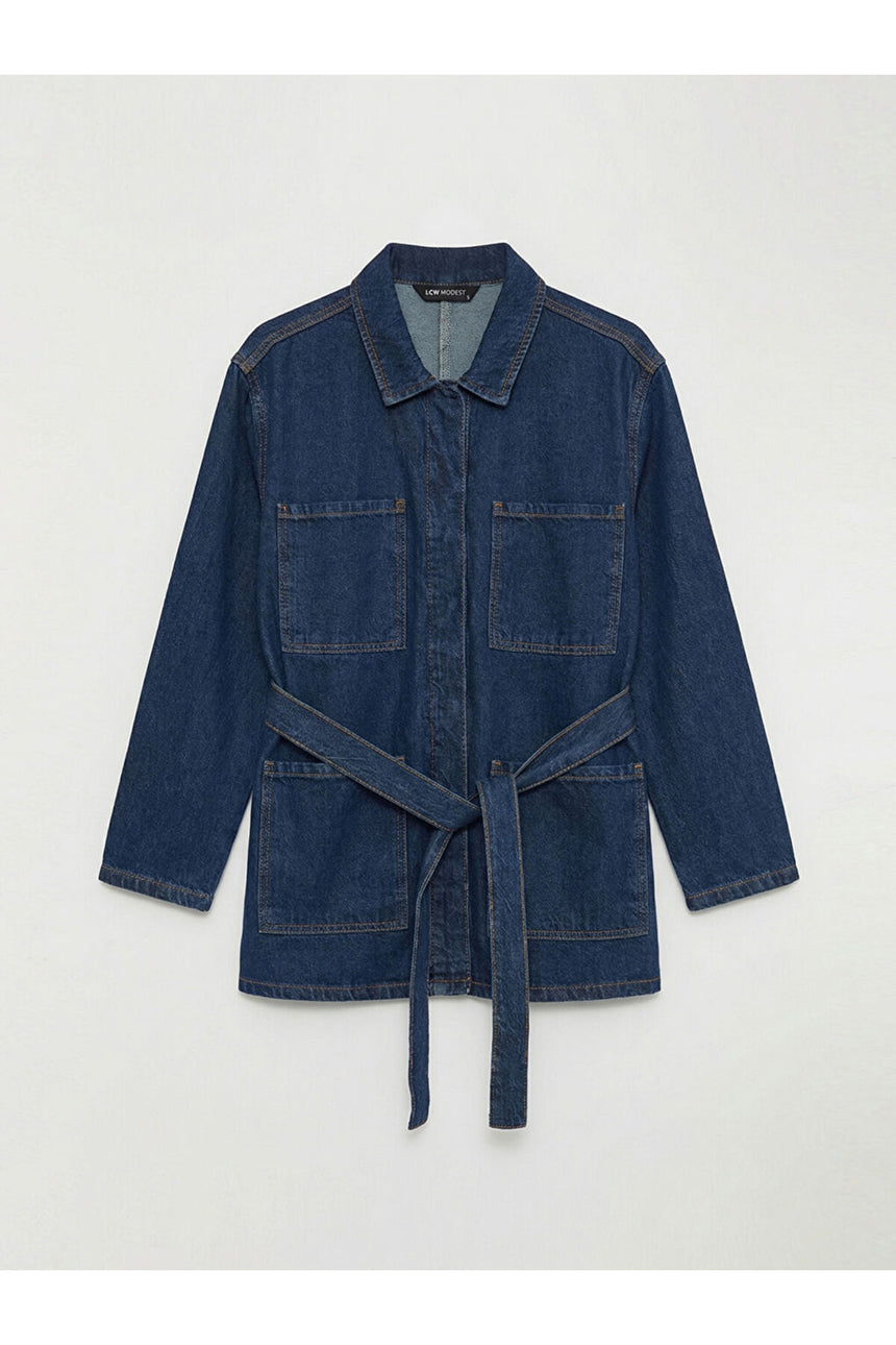 LCW KADIN S6LQ95B8 CKT,LORA-DENIM-C-TKM-6S - Koyu Mavi