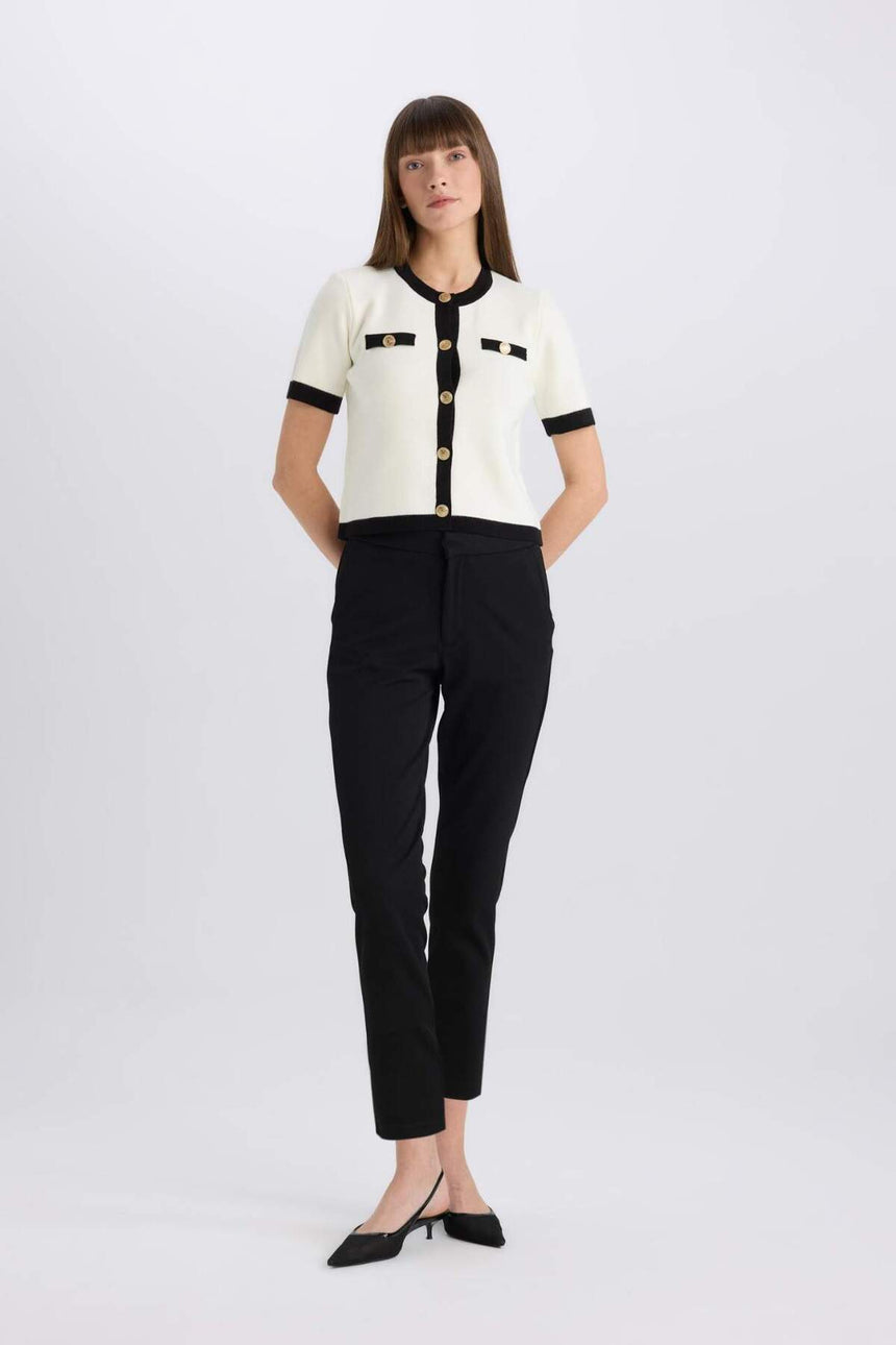 Defacto Kadın Woven Bottom C1429AX - Siyah