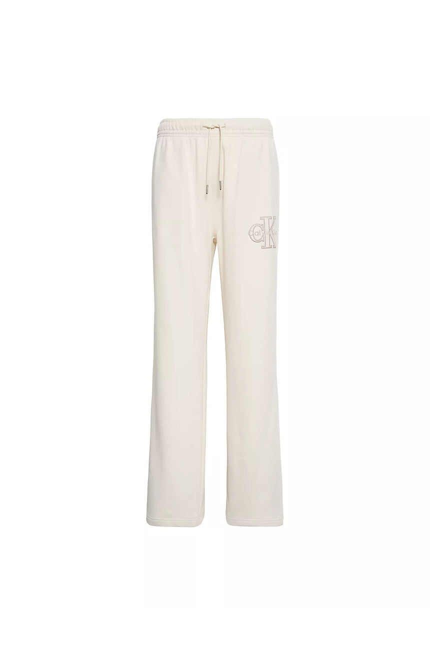 Calvin Klein Kadın BABY TERRY SEASONAL MONOLOGO PAN LV047G822G - Beyaz