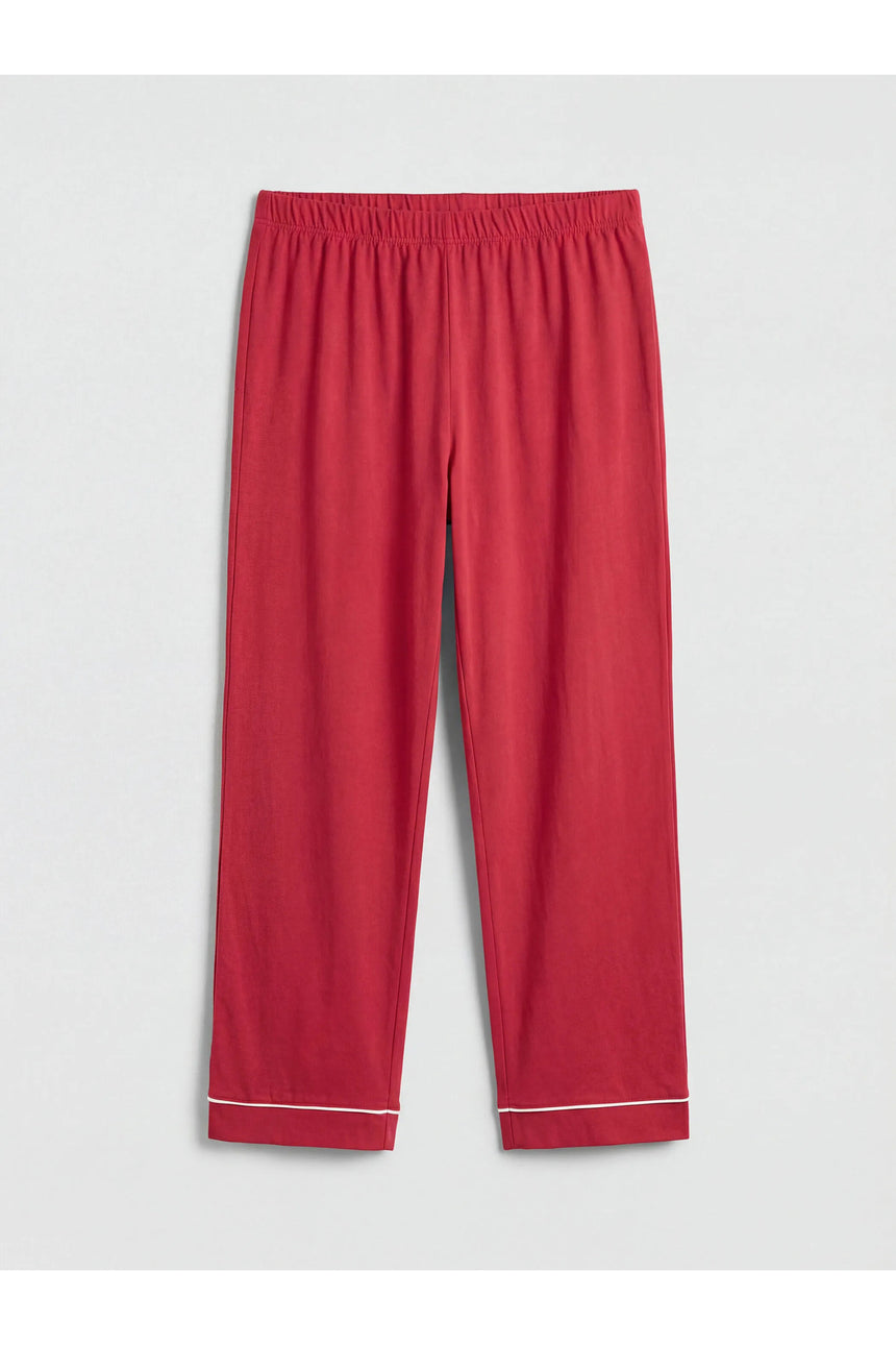 LC Waikiki Kadın Pijama Üstü S6NR75B8 - Açık Bordo