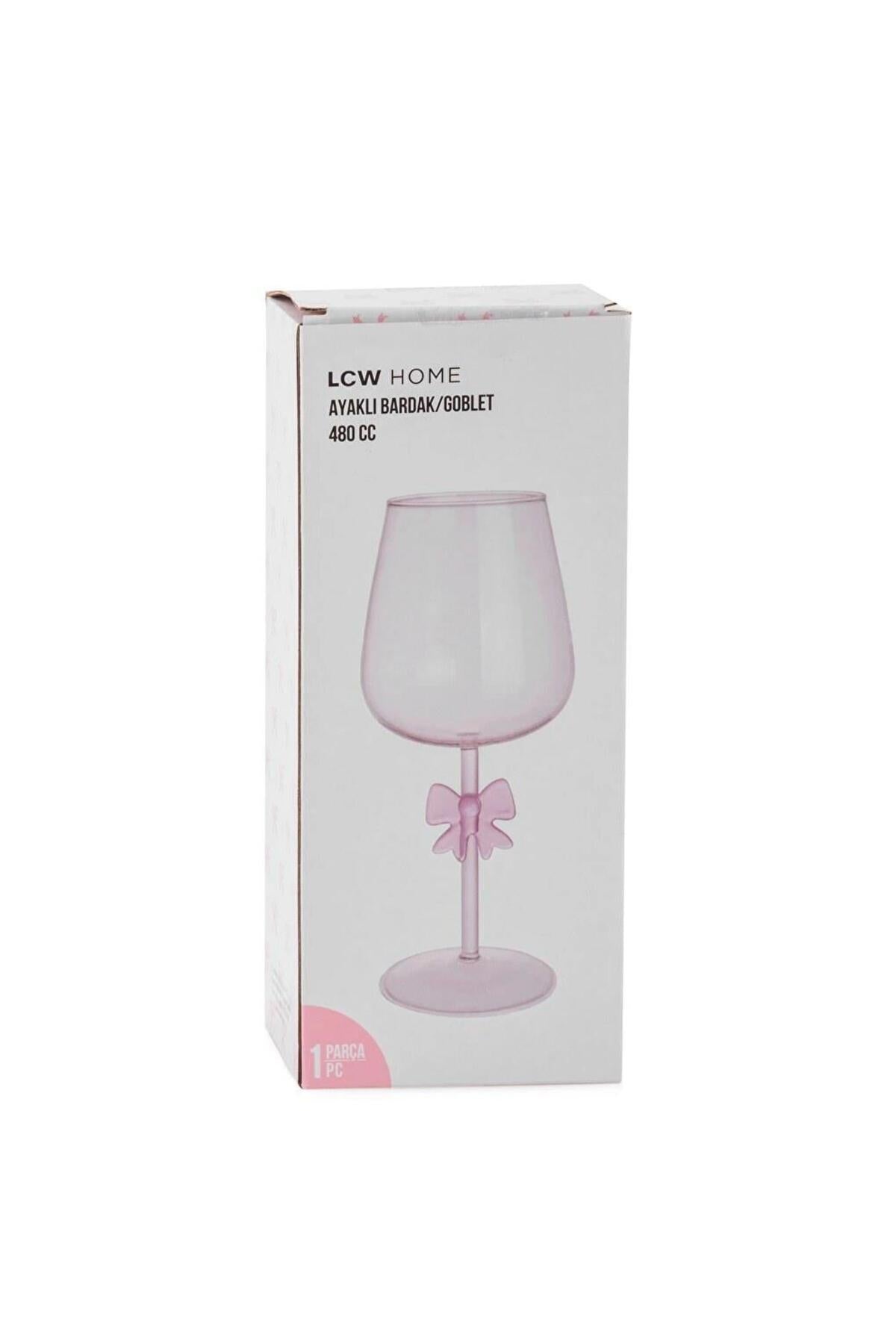 LC Waikiki Home Desenli Cam Meşrubat Bardağı S6I252B8 - Şeffaf