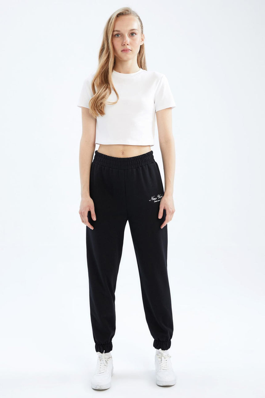 Defacto Kadın Trousers X5391Az - Siyah