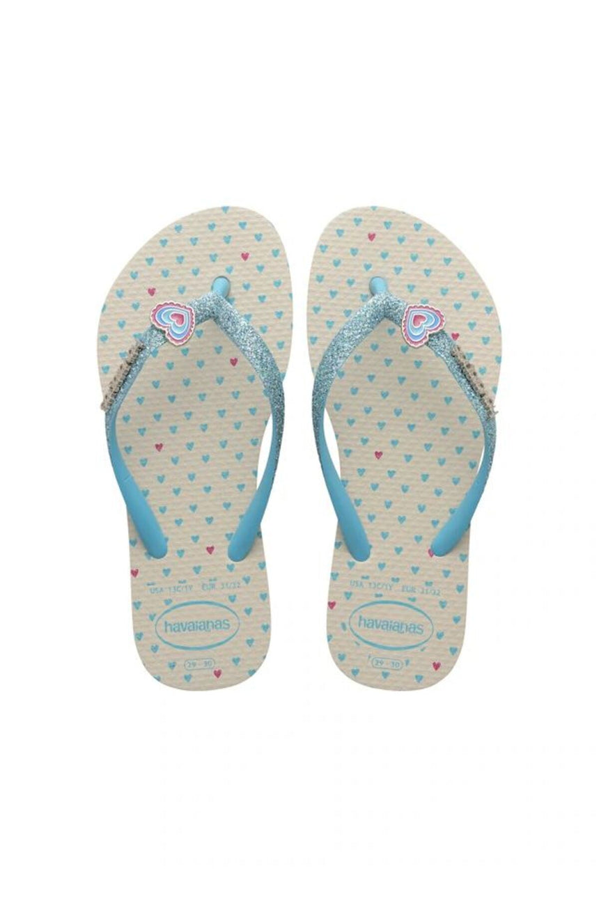 HAVAİANAS KIDS SLIM GLITTER II 4146976 - Bej