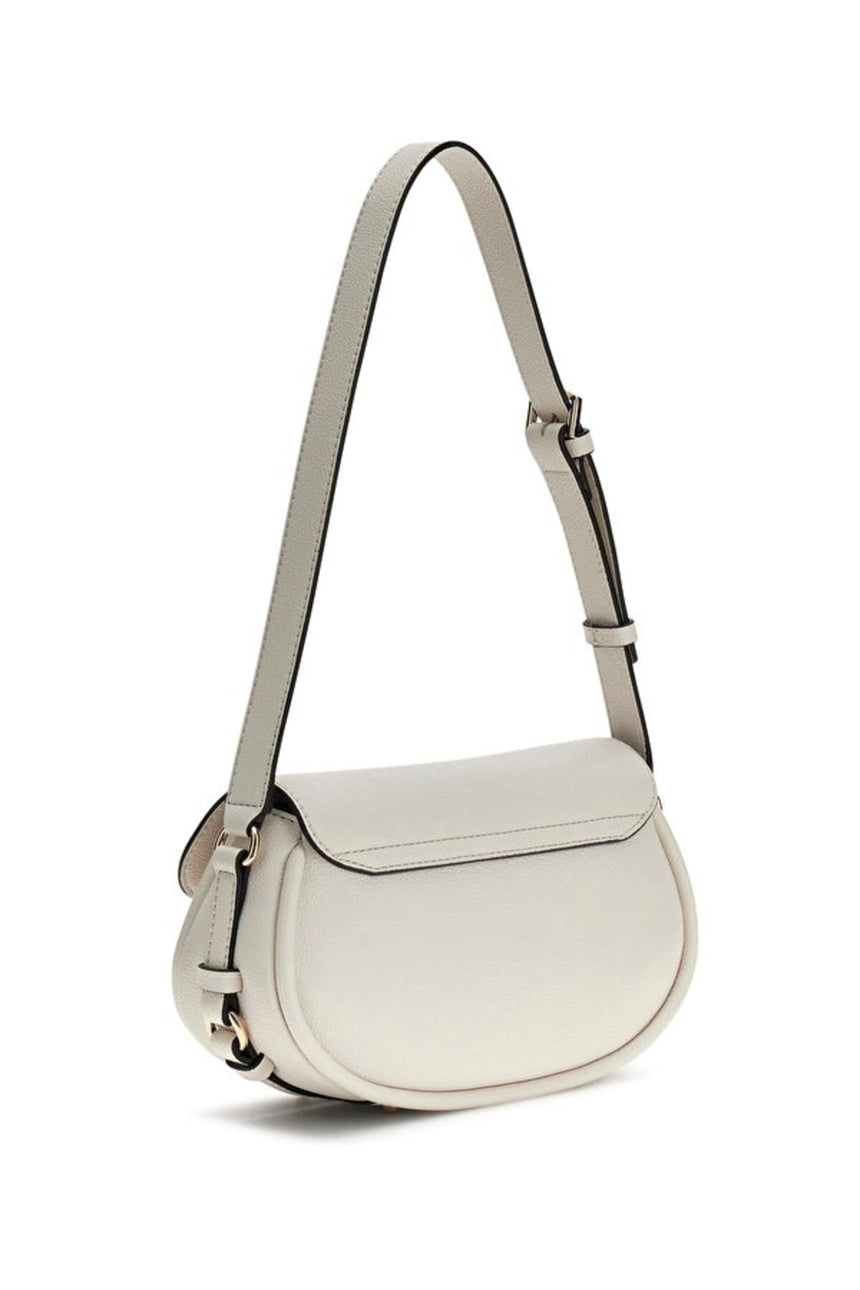 GUESS KADIN DANYA FLAP SHOULDER HWBG9918190 - Kırık Beyaz/ Ekru
