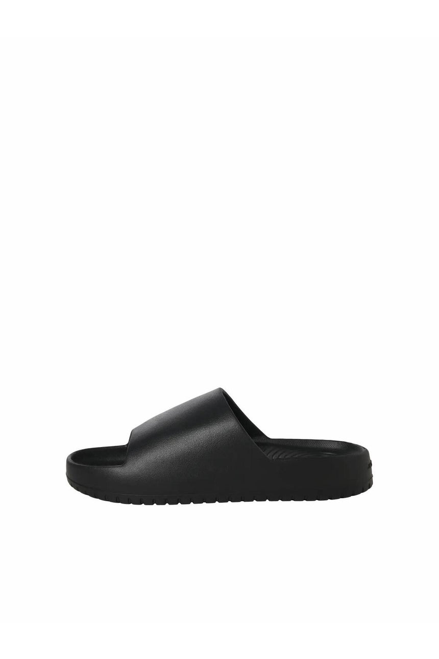 JACK&JONES JFWRIPPLE MOULDED SLIDER LN 12274637 - Antrasit