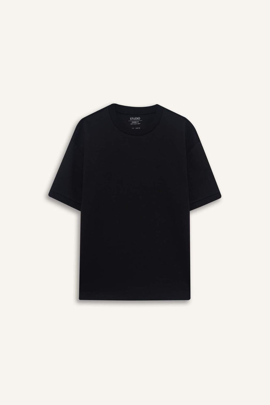 DeFacto B6494AX Erkek T-Shirt - Siyah
