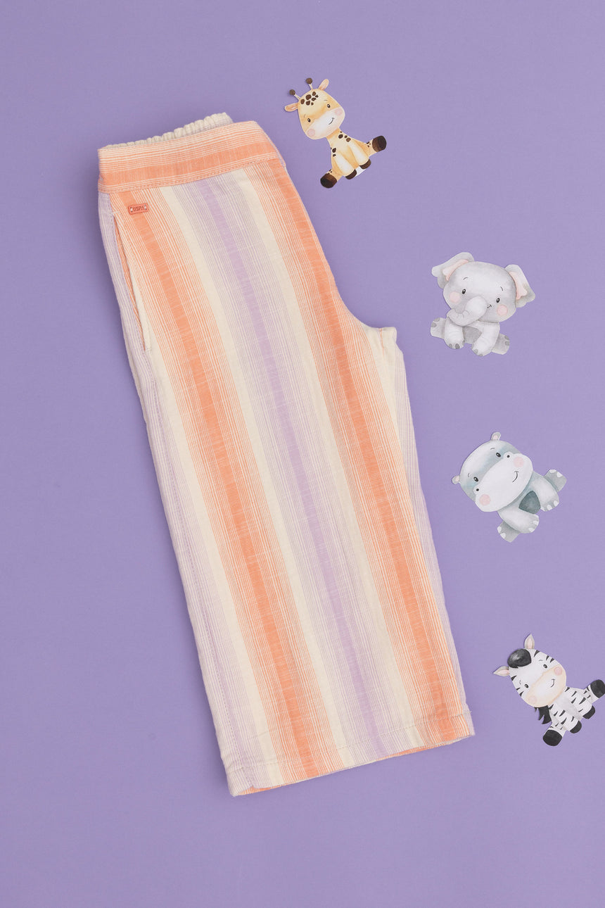 US POLO ASSN ÇOCUK Dokuma Spor Pant. G084SZ078 - Lila