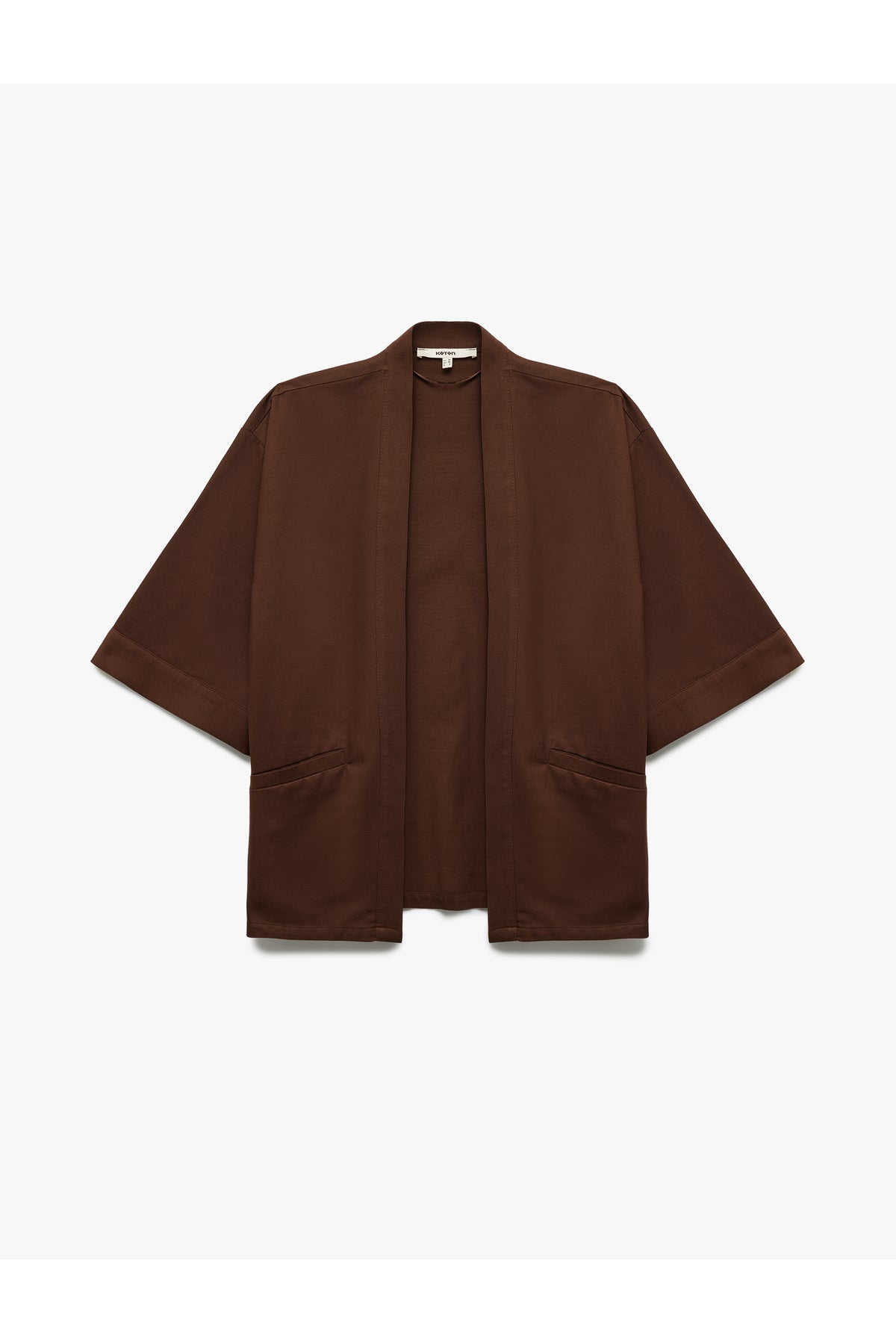 Koton Kadın Kimono 5SAK50001EW - Kahverengi