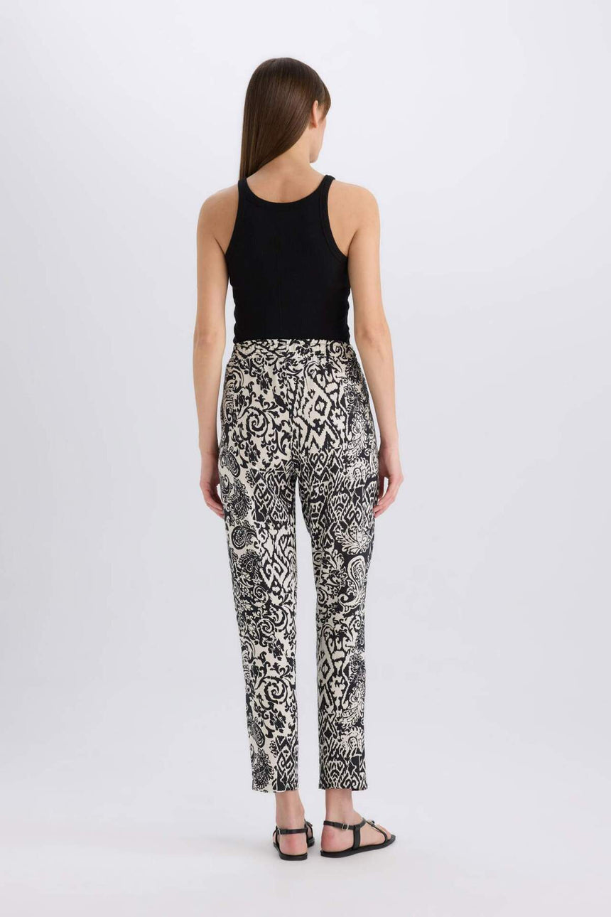 Defacto Kadın Trousers İ3709Az - Siyah