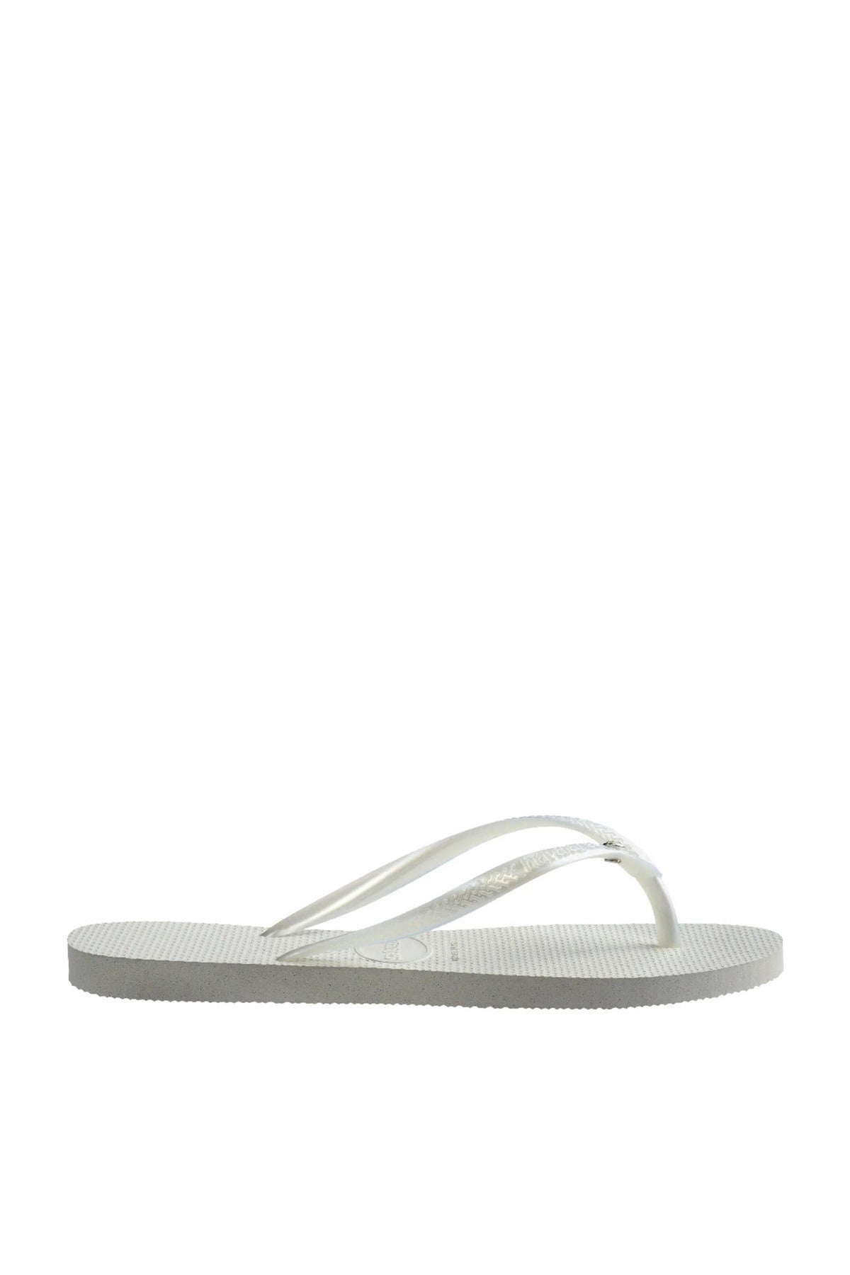 Havaianas Slim Crystal SW II 4145651 Kadın Terlik - Beyaz