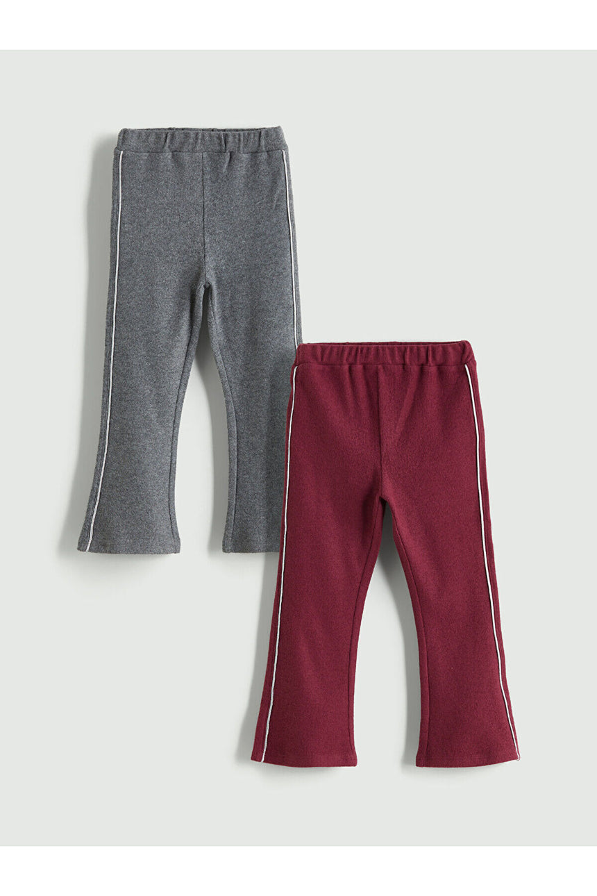 LC Waikiki Çocuk Tayt W5DC16H1 - Bordo