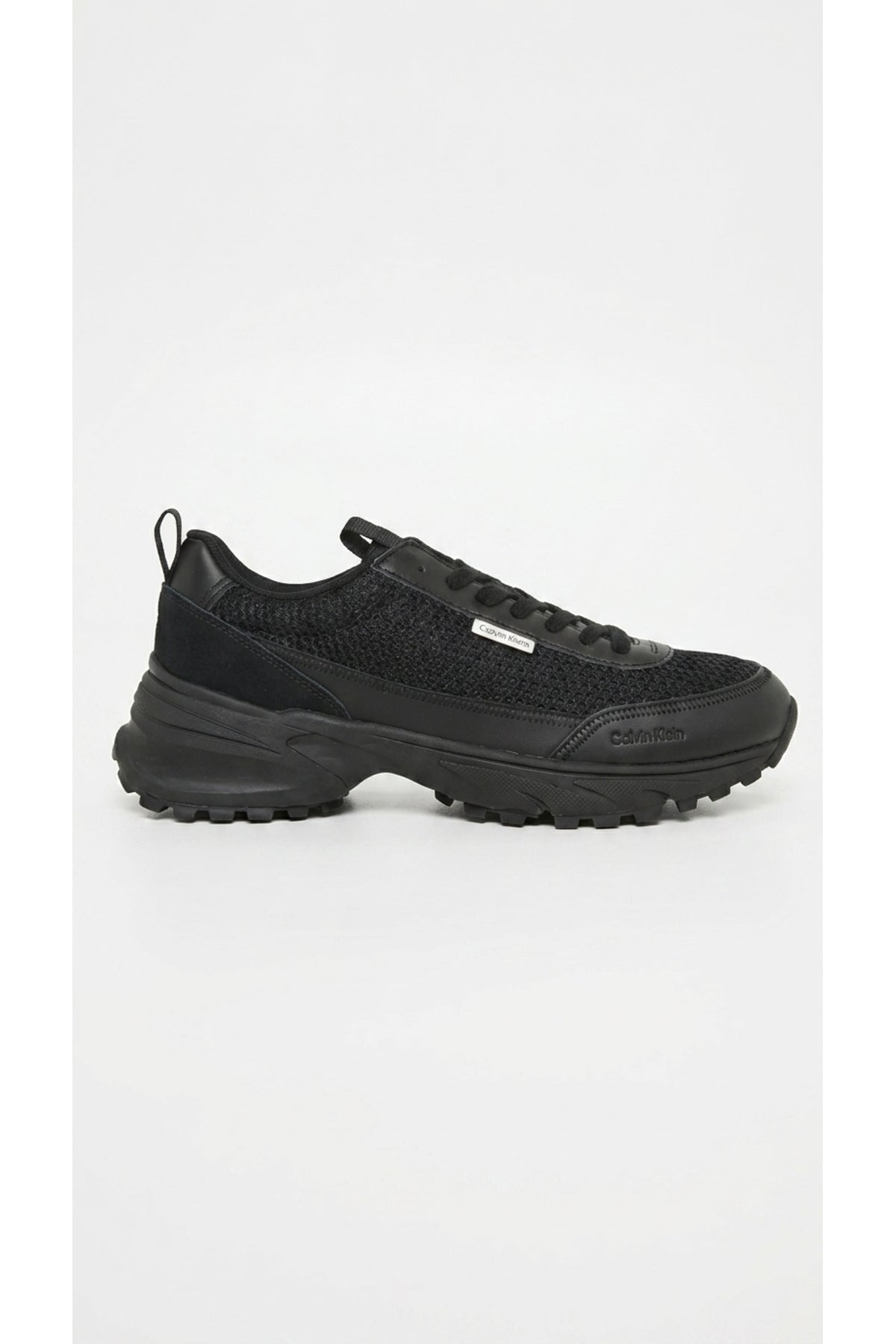 Calvin Klein Erkek HIKE RUNNER LACEUP MESH HM0HM02240 - Siyah