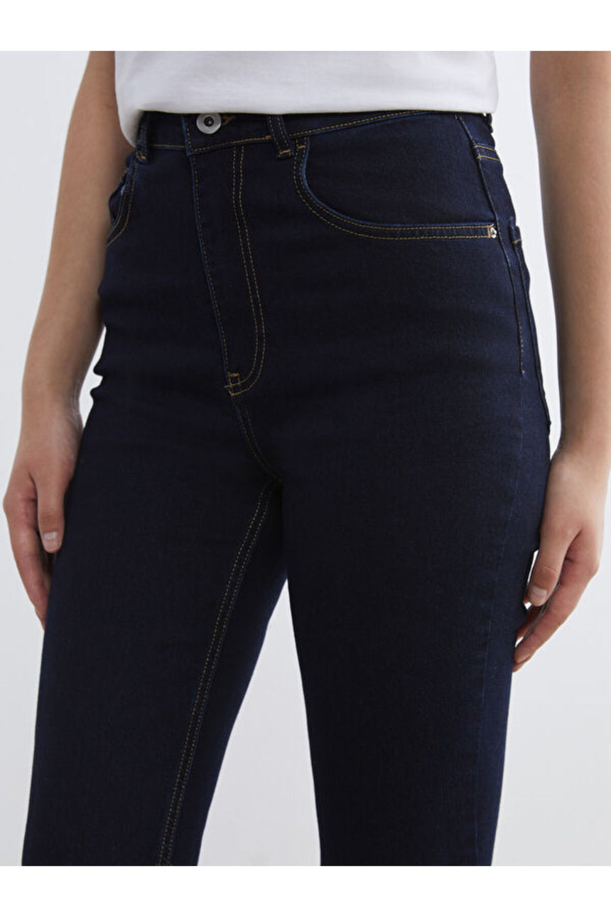 LC Waikiki Kadın Jean Pantolon W5NN55B8 - Koyu Mavi