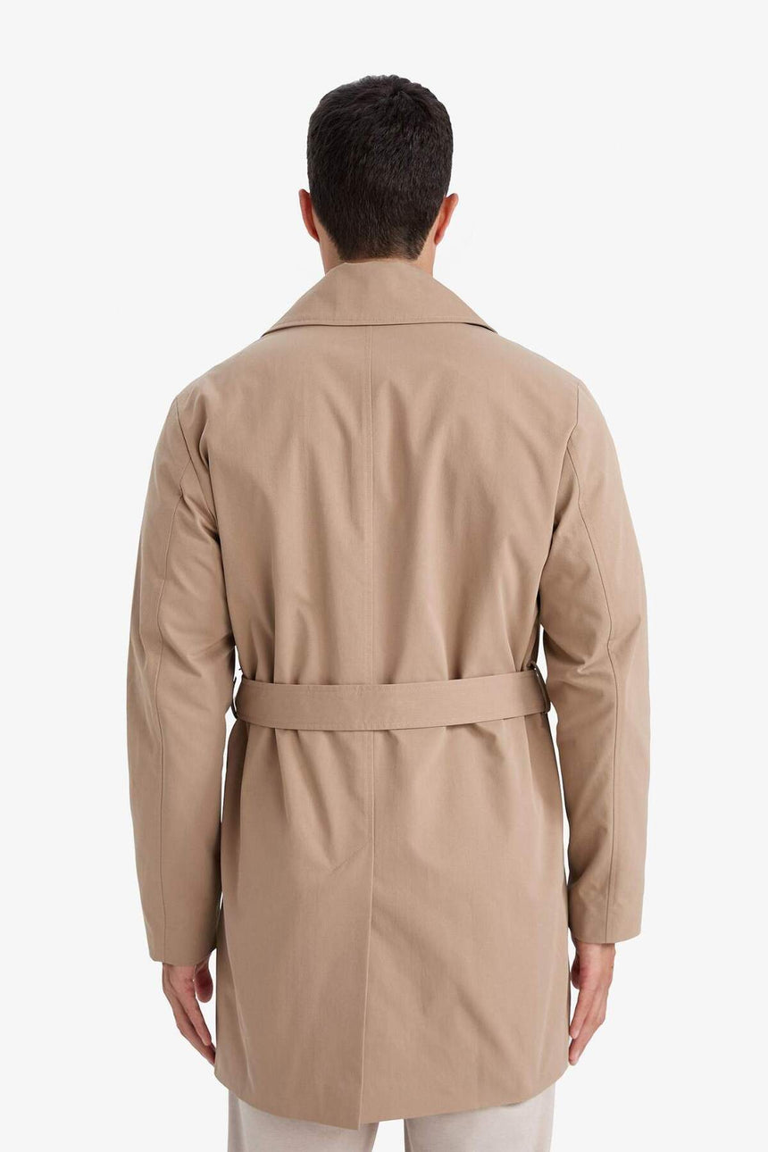 DeFacto D5528AX Erkek Parka - Açık Kahve