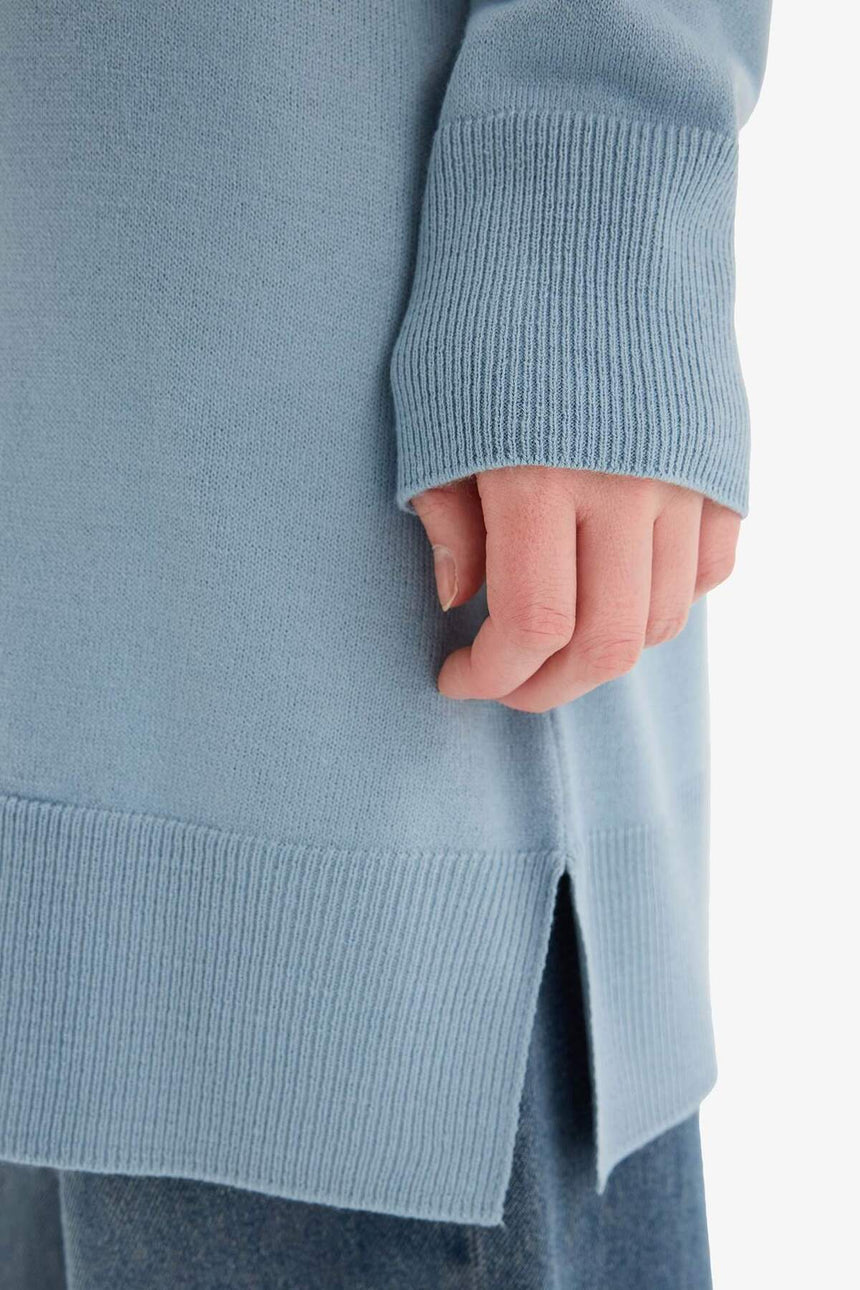 Defacto Kadın Tunic H3431Az - Açık Mavi