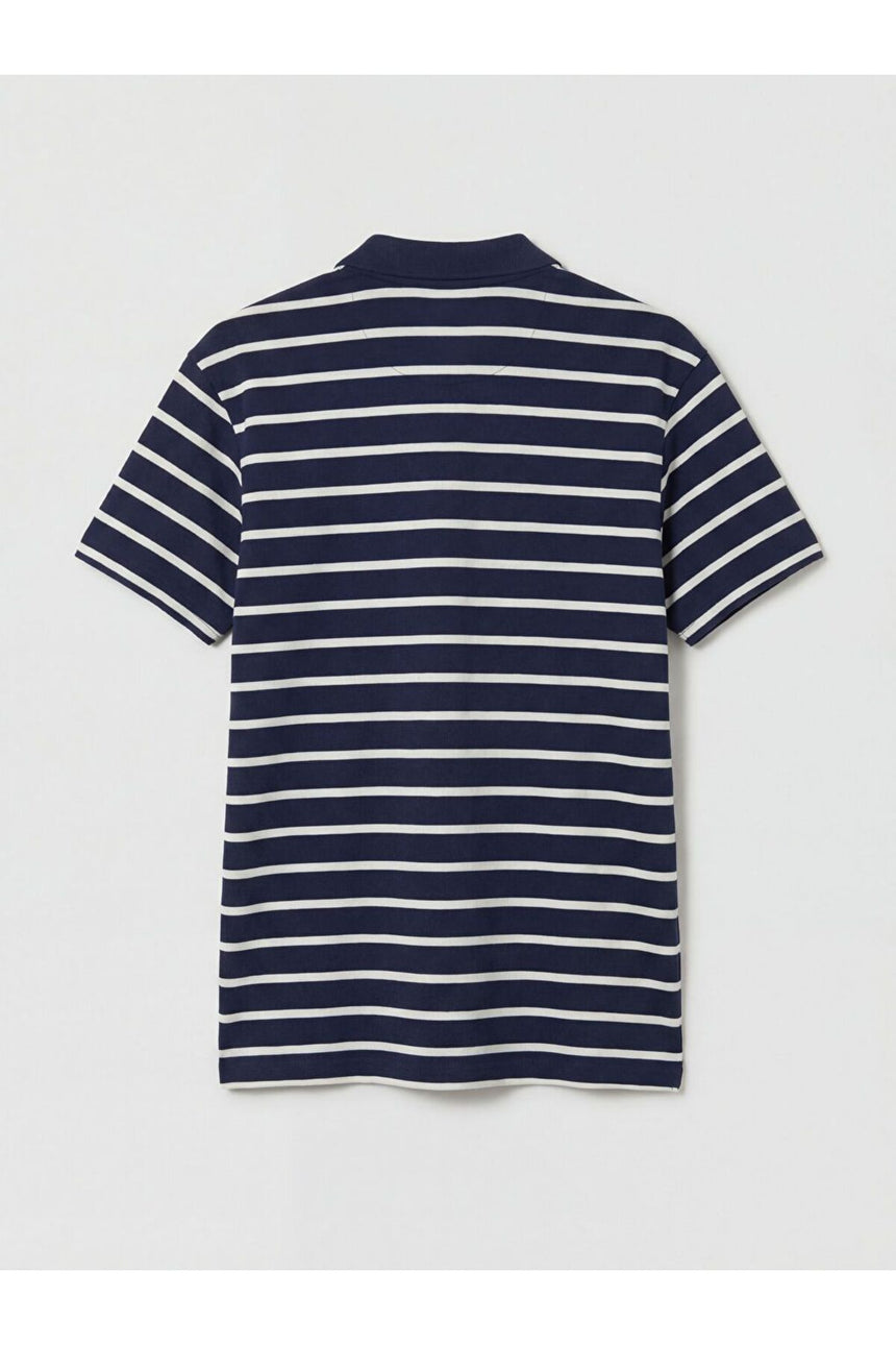 LCW ERKEK S6OJ22D8 KK.TSH,XM-NAUTICAL-POLO - Koyu Lacivert