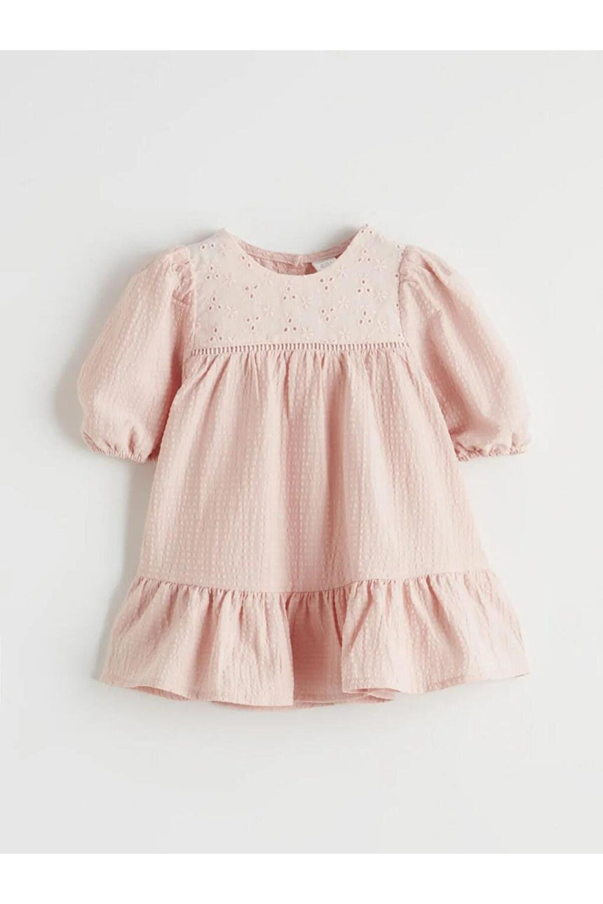LC Waikiki Çocuk Kısa Kollu Elbise S6M330B1 - Pembe