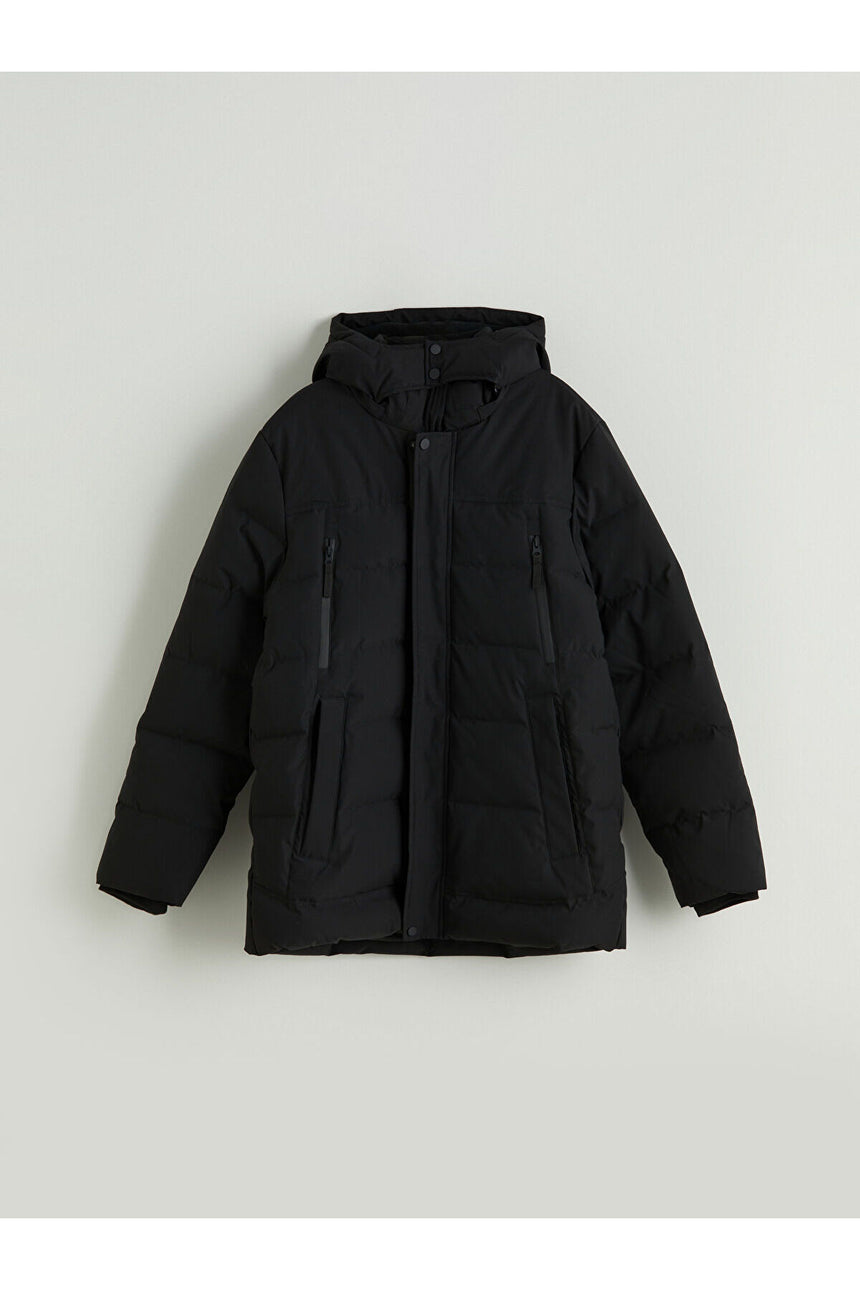 LC Waikiki Erkek Mont W59039F8 - Siyah