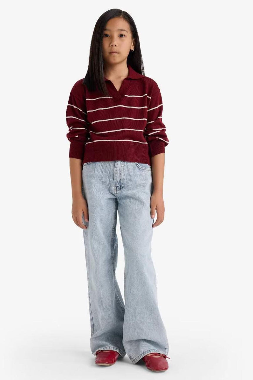 Defacto Çocuk Pullover E7737A8 - Bordo