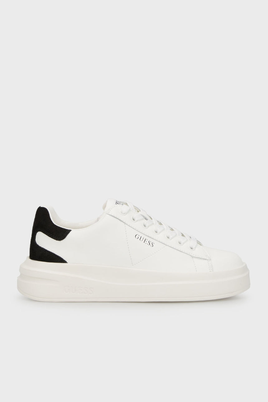 Guess Kadın Elbina Sneaker Fljelb - Beyaz/ Siyah