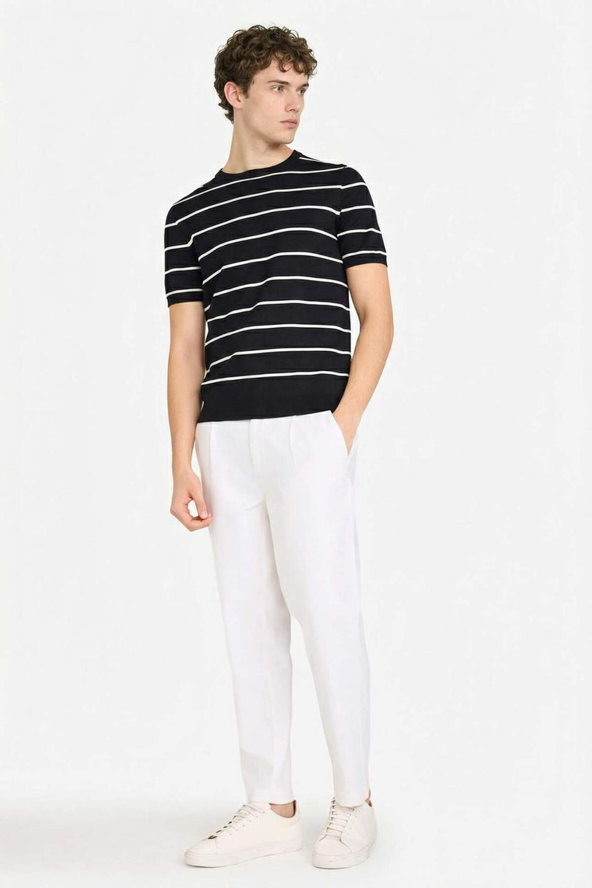 Defacto Erkek Trousers D4251AX - Beyaz