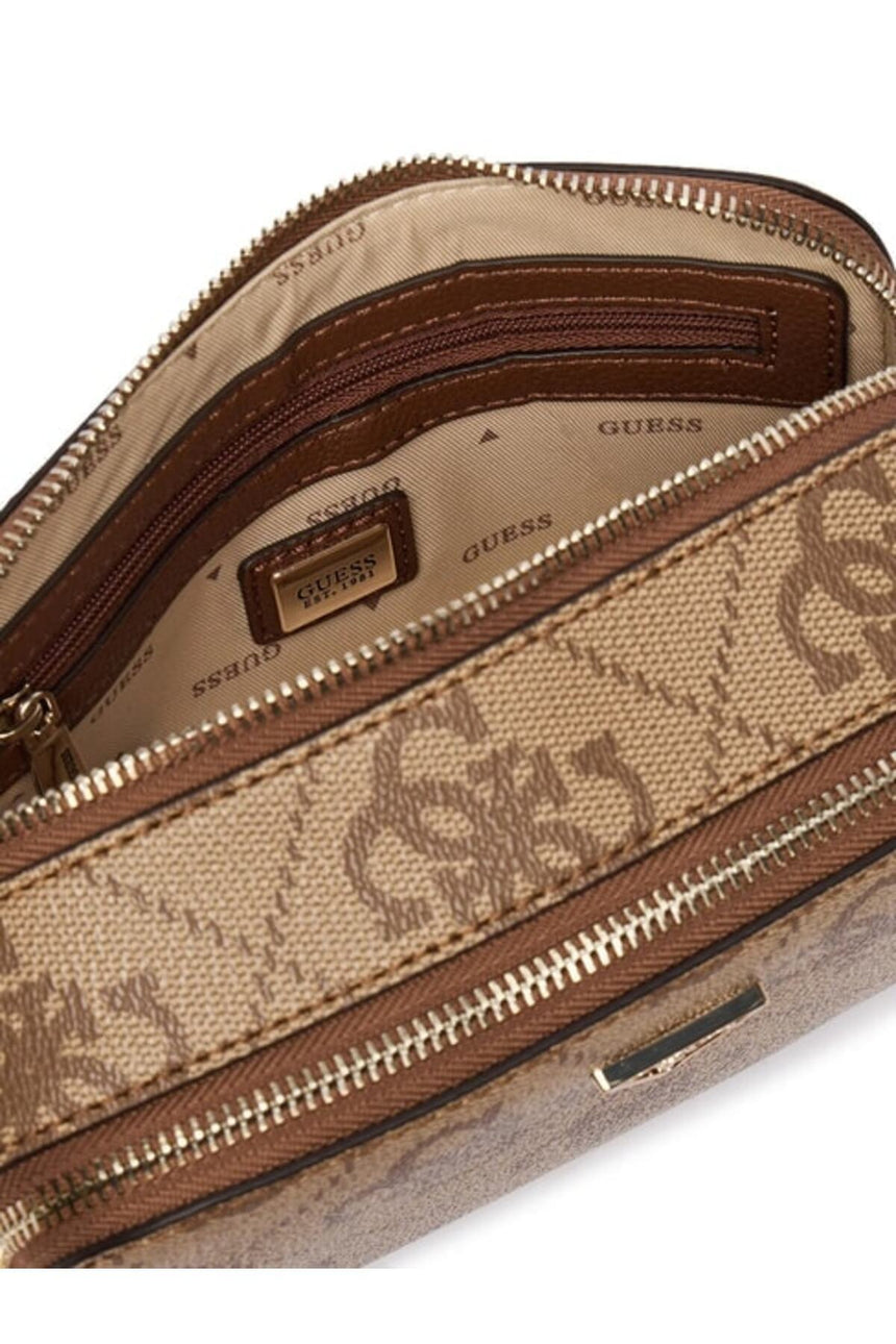 GUESS KADIN NOELLE II CROSSBODY HWSO9672140 - Kahverengi