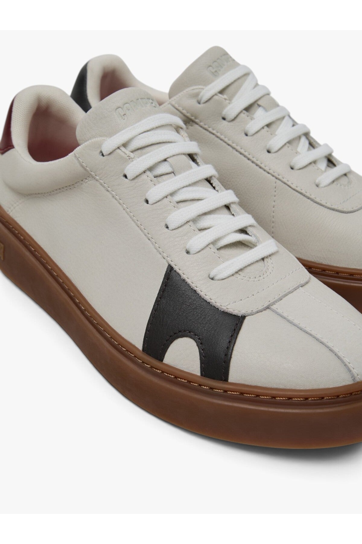 Camper Erkek TWS Sneaker K101107-006 - Beyaz/Kahverengi