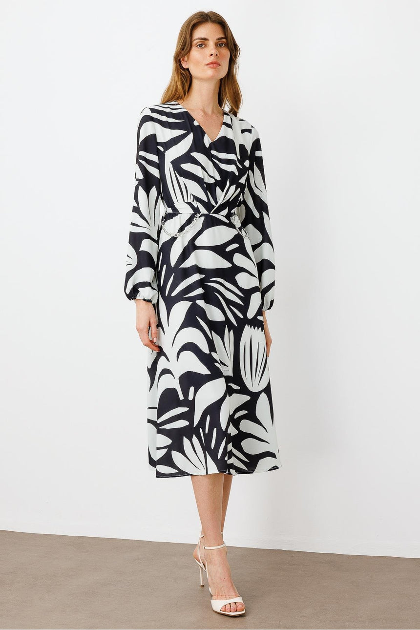 MODA İLGİ ELBİSE ILG251ELB60037 - Siyah