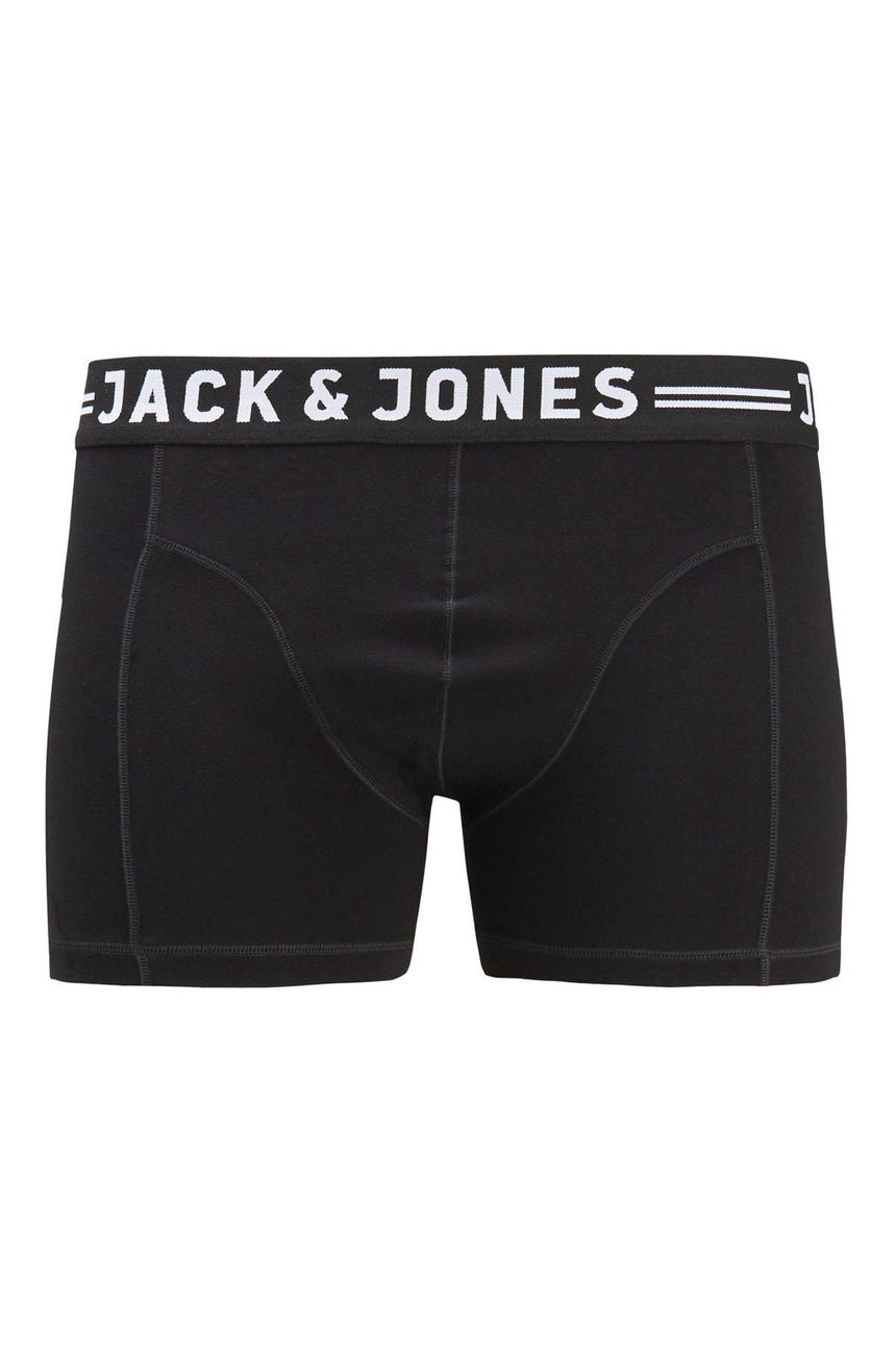 JACK&JONES JACHUEY TRUNKS 5 PACK NOOS PLS 12147591 - Siyah