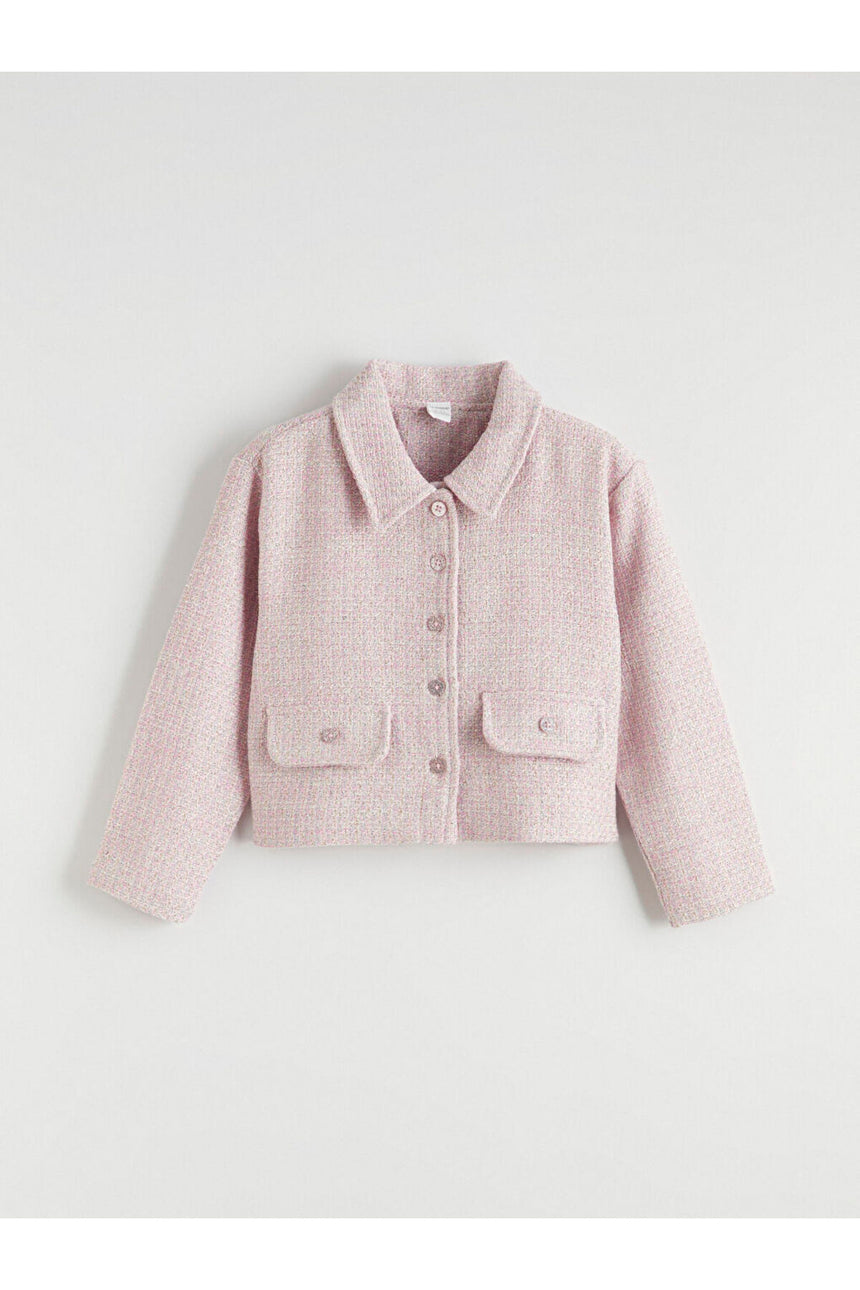 LC Waikiki Çocuk Ceket S6M768B1 - Pembe