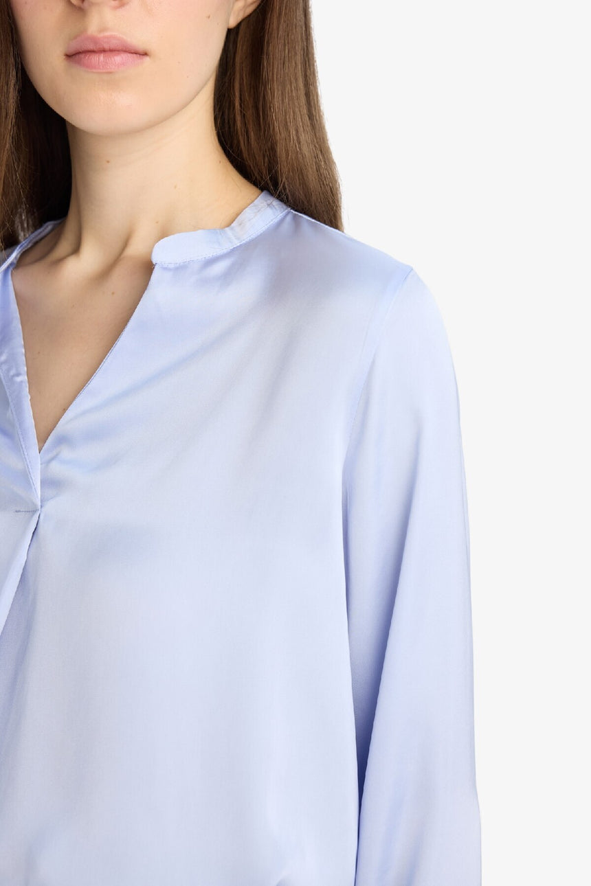 Defacto Kadın Woven Top C3217Ax - Açık Mavi