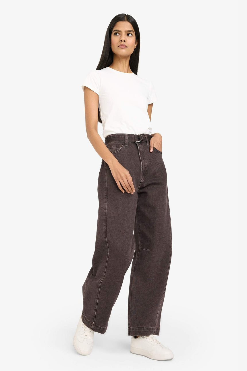 Defacto Kadın Trousers G1668AX - Kahverengi