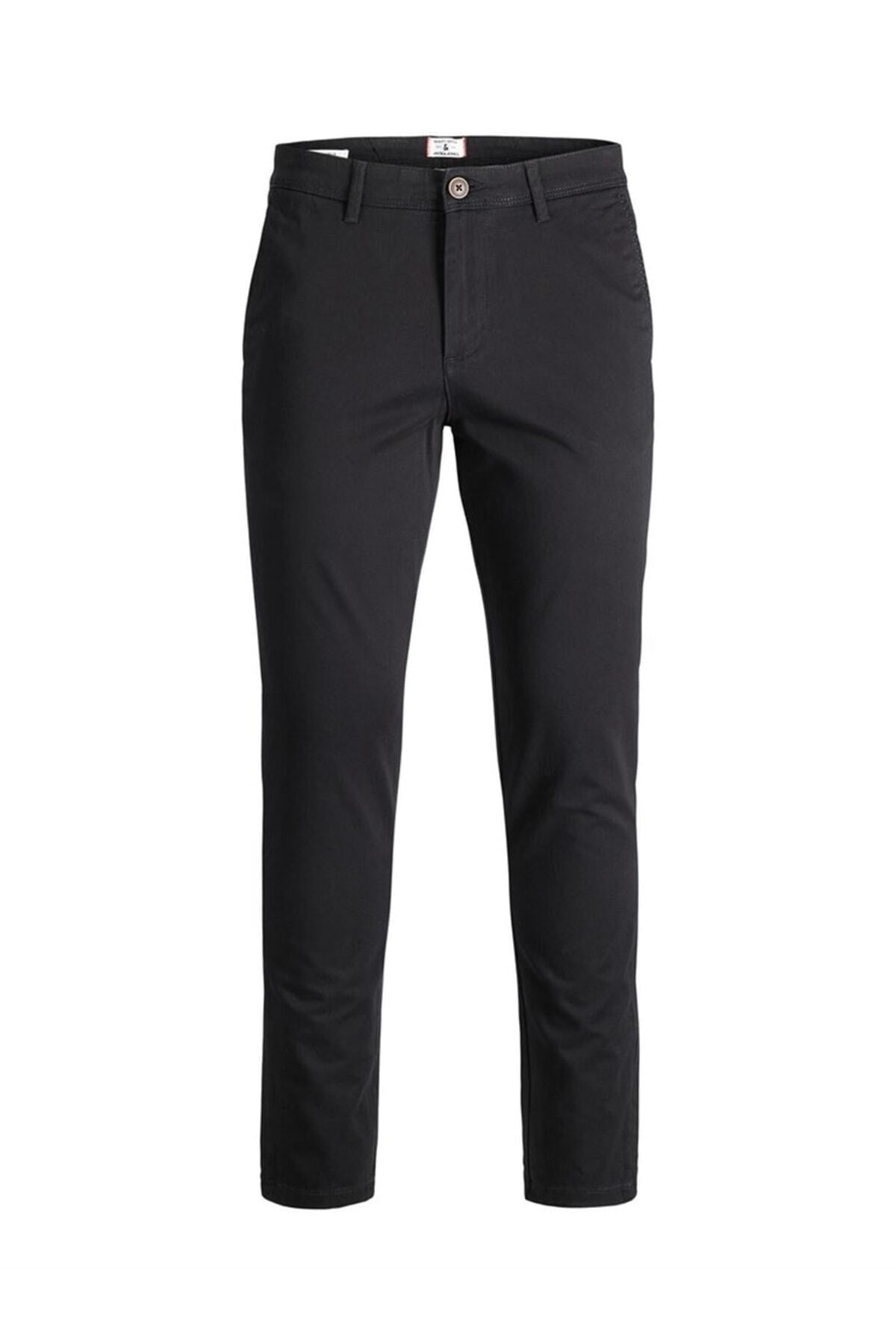 Jack & Jones Marco Bowie Erkek Chino Pantolon 12150158 - Siyah