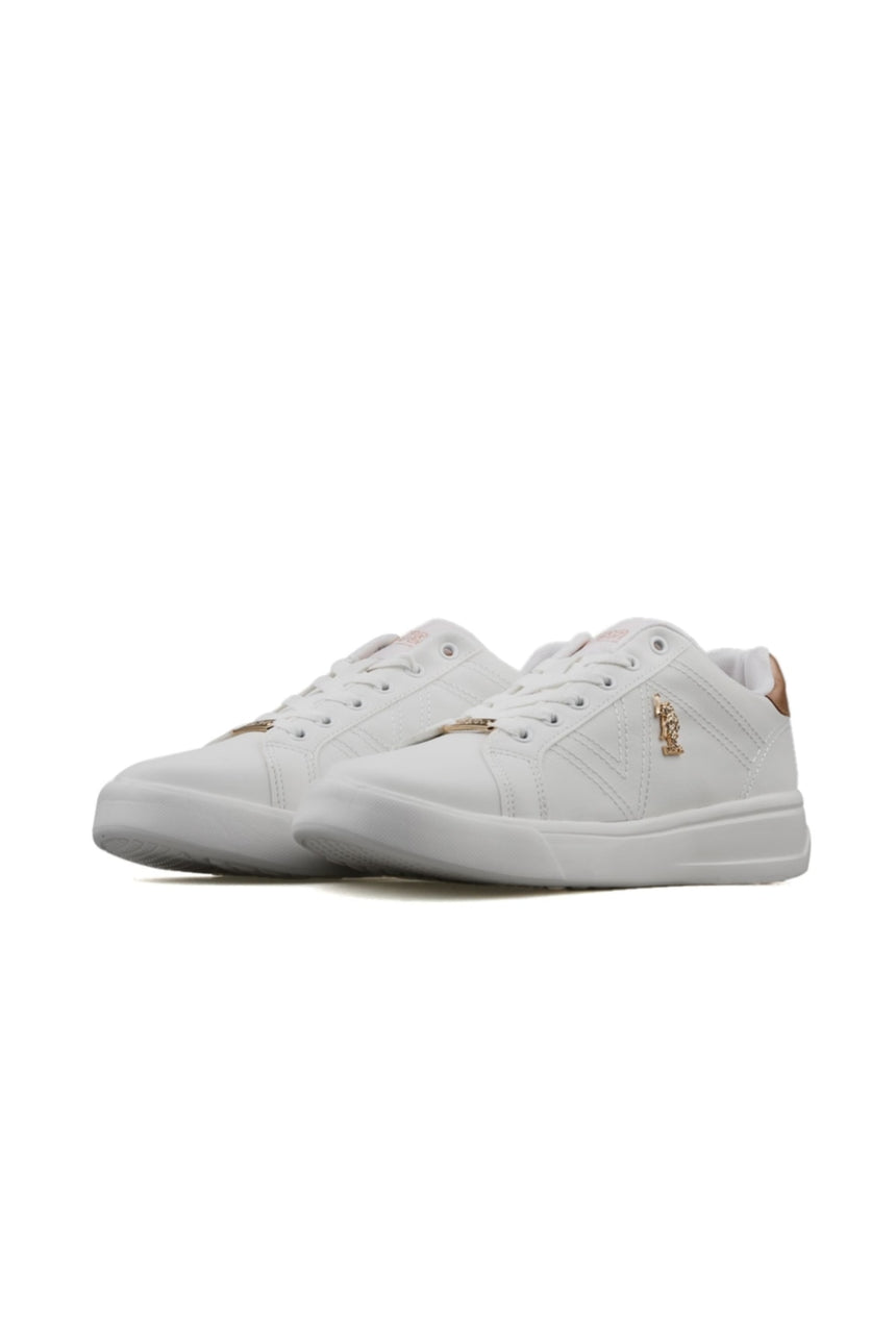 U.S. POLO ASSN. 6P EXXY 6FX HAVUZ TABAN SNEAKER - Beyaz