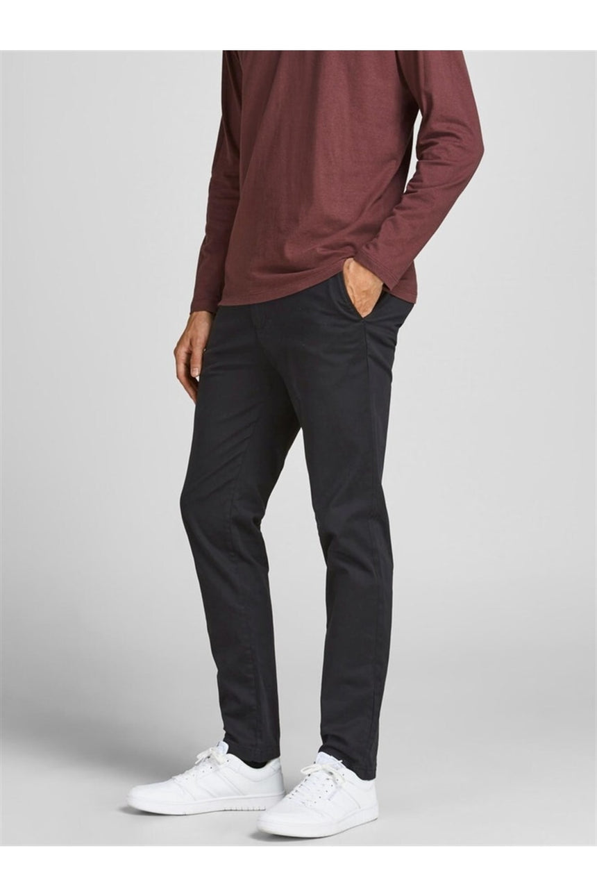 JACK&JONES JPSTMARCO BOWIE SA BLACK NOOS 12150158 - Siyah