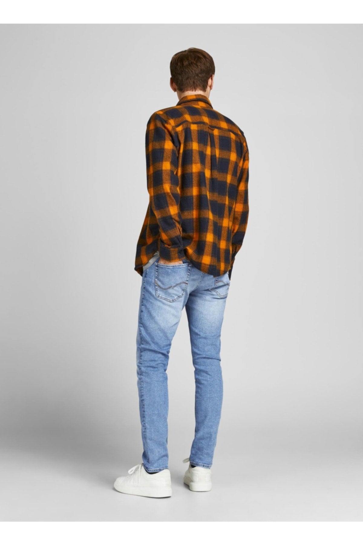 Jack & Jones Glenn Original Erkek Jean Pantolon 12203510 - Mavi