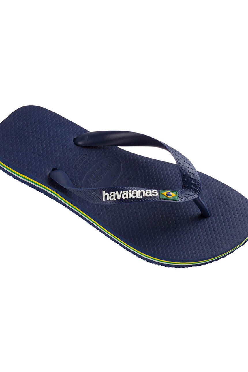 Havaianas Brasil Logo 4110850 Erkek Terlik - Lacivert