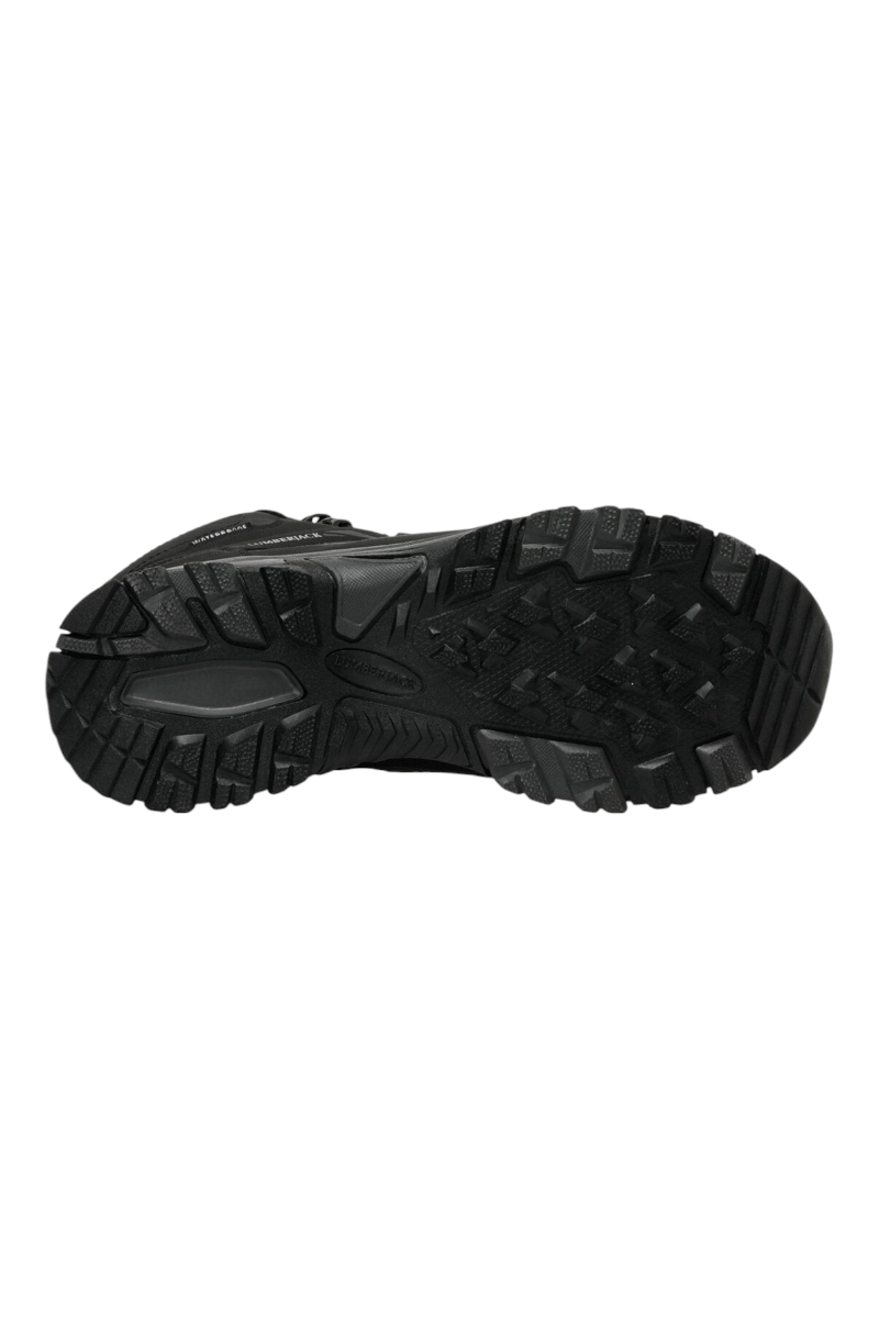 Sporline Lumberjack Alin HI siyah erkek outdoor ayakkabı, dayanıklı tekstil yüzeyli ve tırtıklı tabanlı bot tasarımı