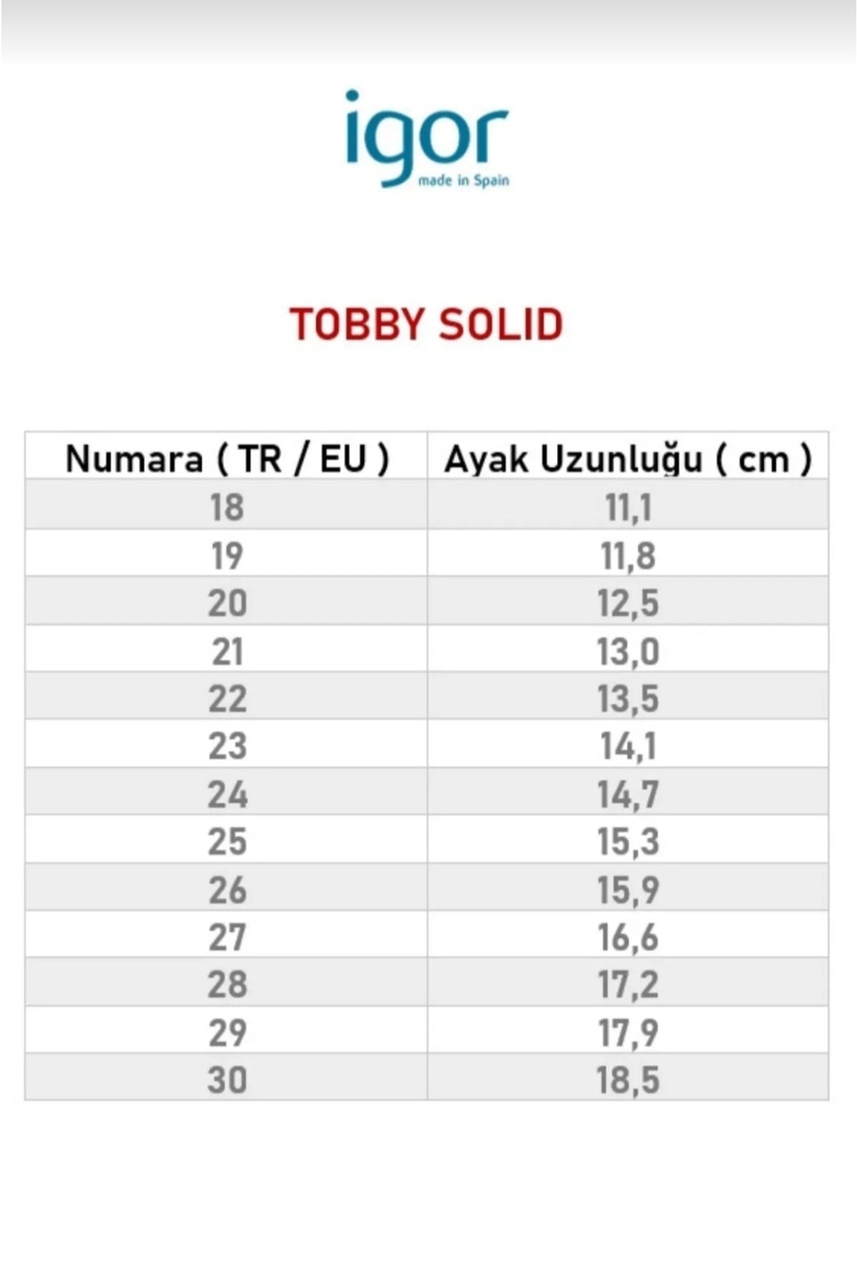 Igor Tobby Solid Çocuk Sandalet S10271 - Açık Bej/Krem
