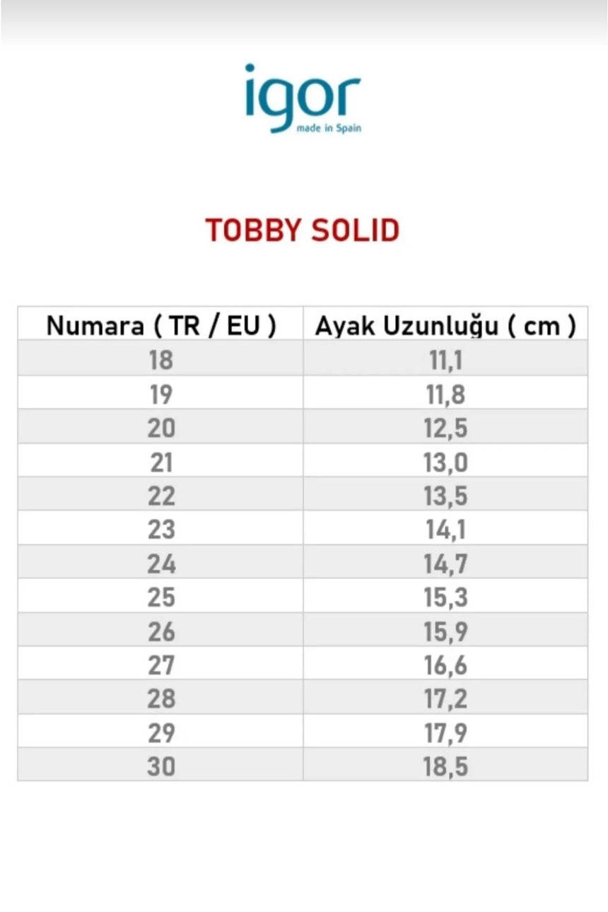 İGOR ÇOCUK TOBBY SOLID S10271 - Açık Bej/ Krem