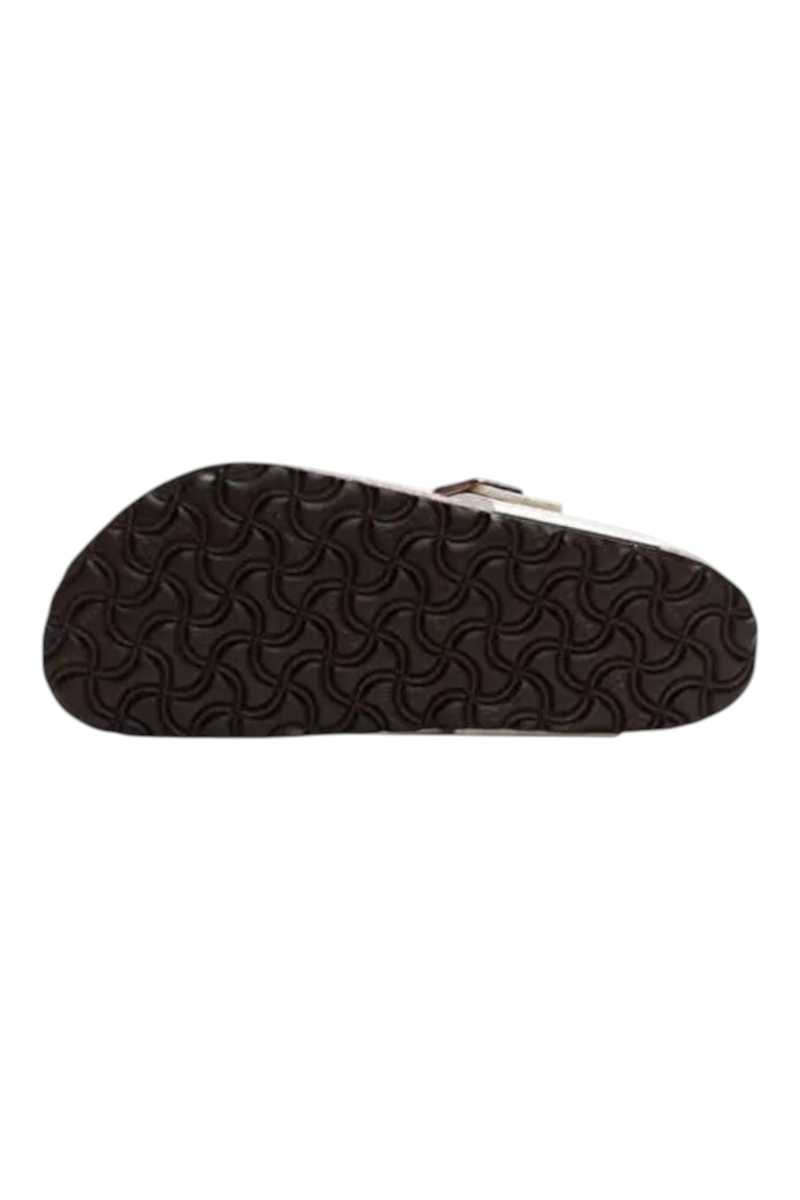 Sporline Birkenstock Gizeh beyaz kadın terlik, alt taban görünümü