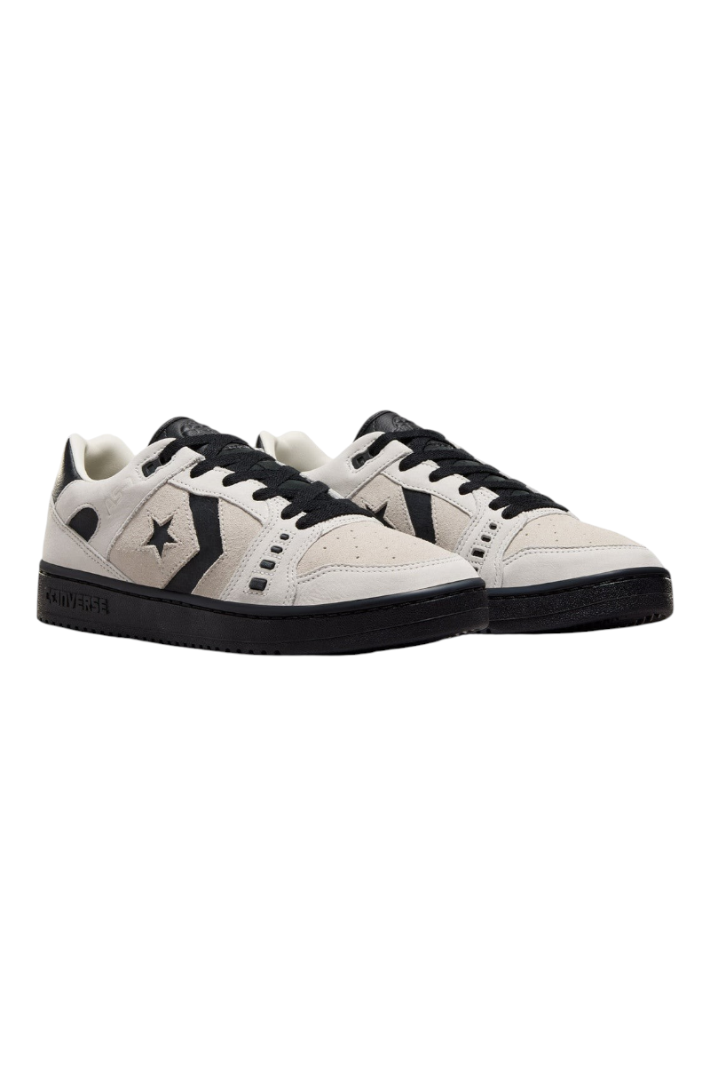 Sporline Converse AS-1 Pro bej renkli, siyah detaylı ve dayanıklı tabanlı unisex kaykay ayakkabısı