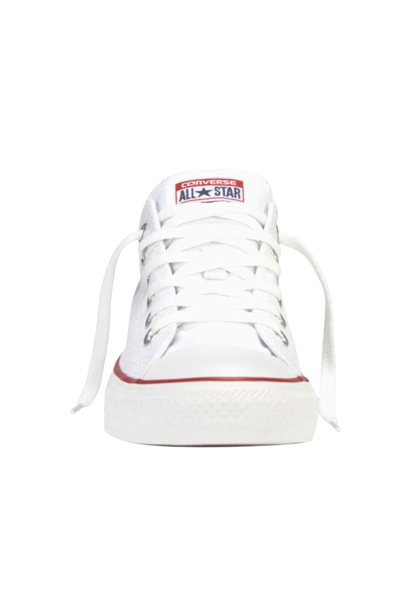 Sporline Converse Chuck Taylor All Star beyaz kanvas spor ayakkabı, ön görünüm