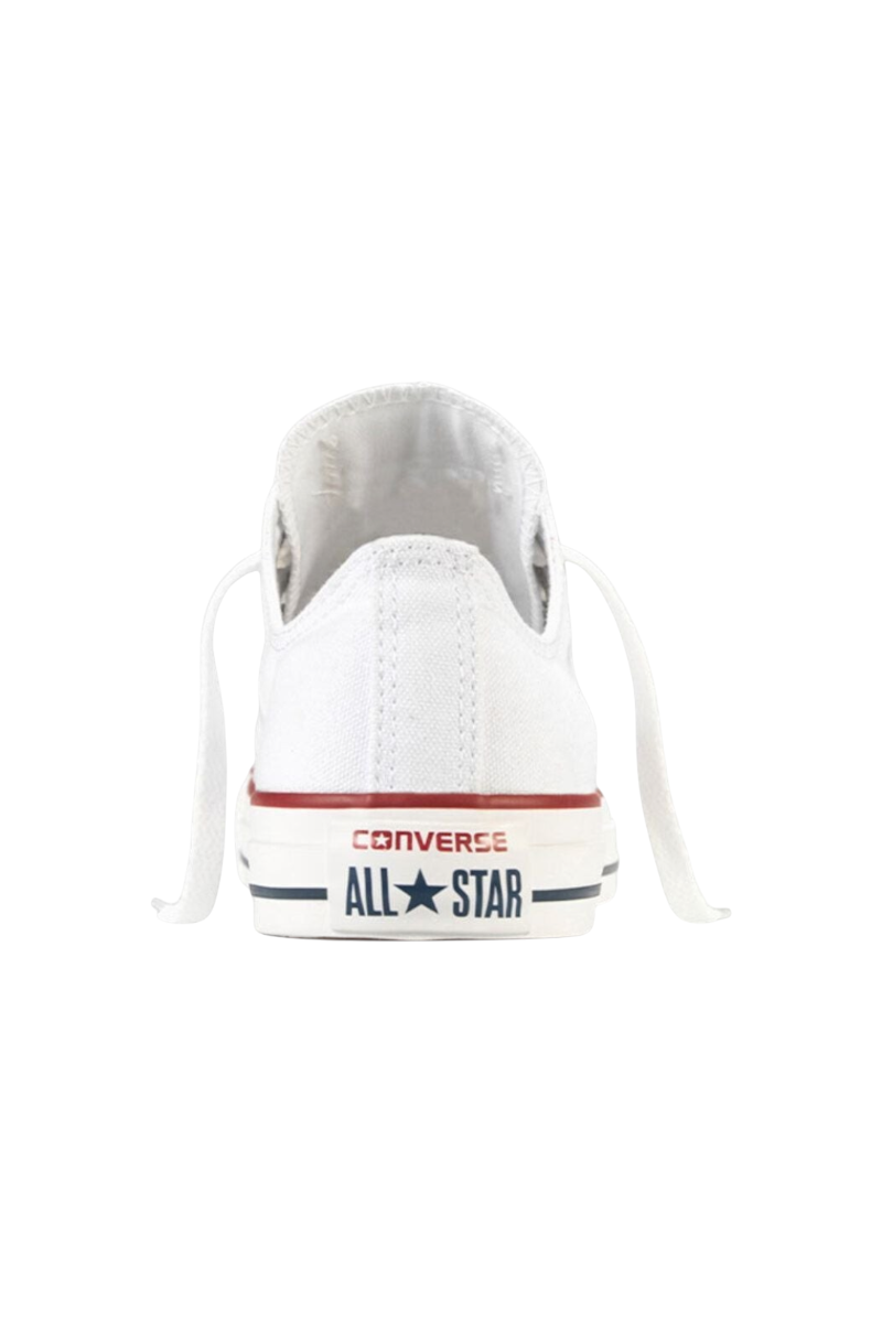 Sporline Converse Chuck Taylor All Star beyaz kanvas spor ayakkabı arka görünümü
