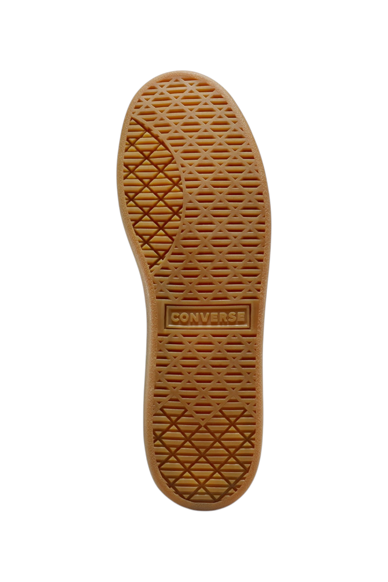 Sporline Converse All Star Classic Trainer kadın ayakkabısının kahverengi kauçuk dış taban detayı